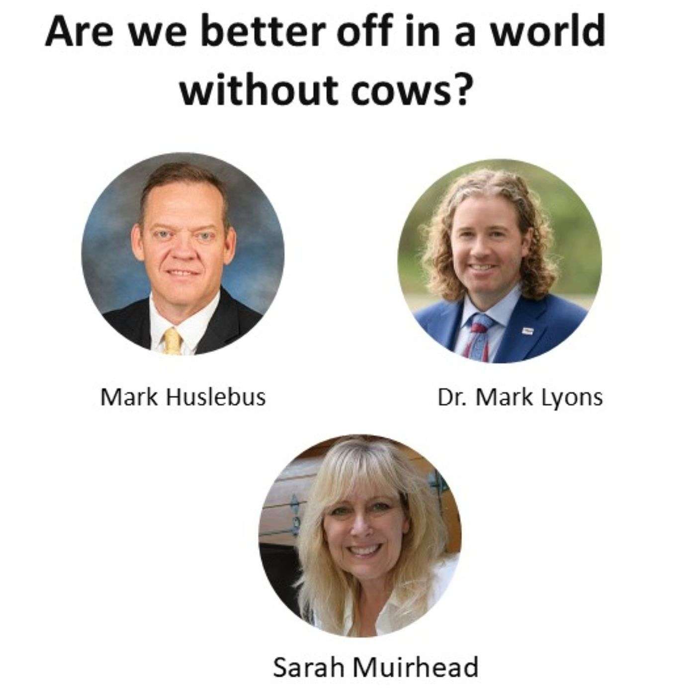 Are we better off in a world without cows?