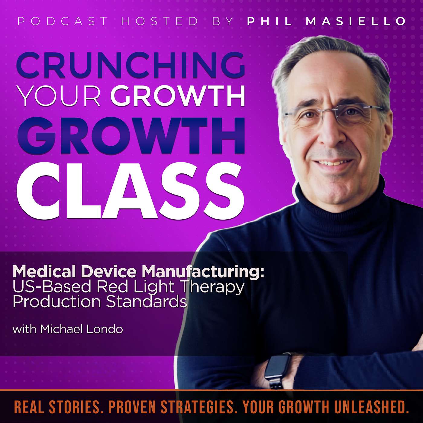 Medical Device Manufacturing: US-Based Red Light Therapy Production Standards with Michael Londo episode artwork