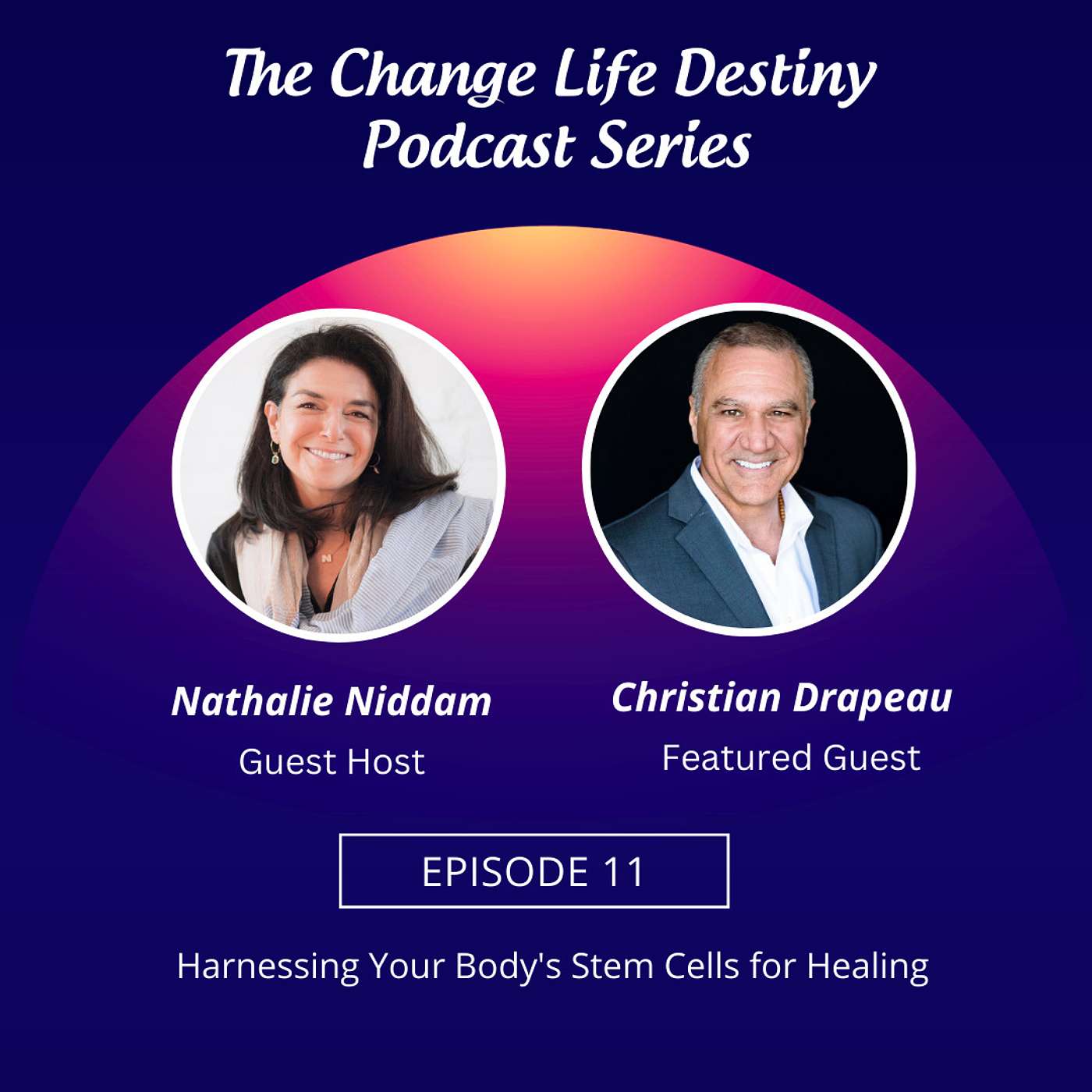 #11 - Harnessing Your Body's Stem Cells for Healing with Christian Drapeau episode artwork