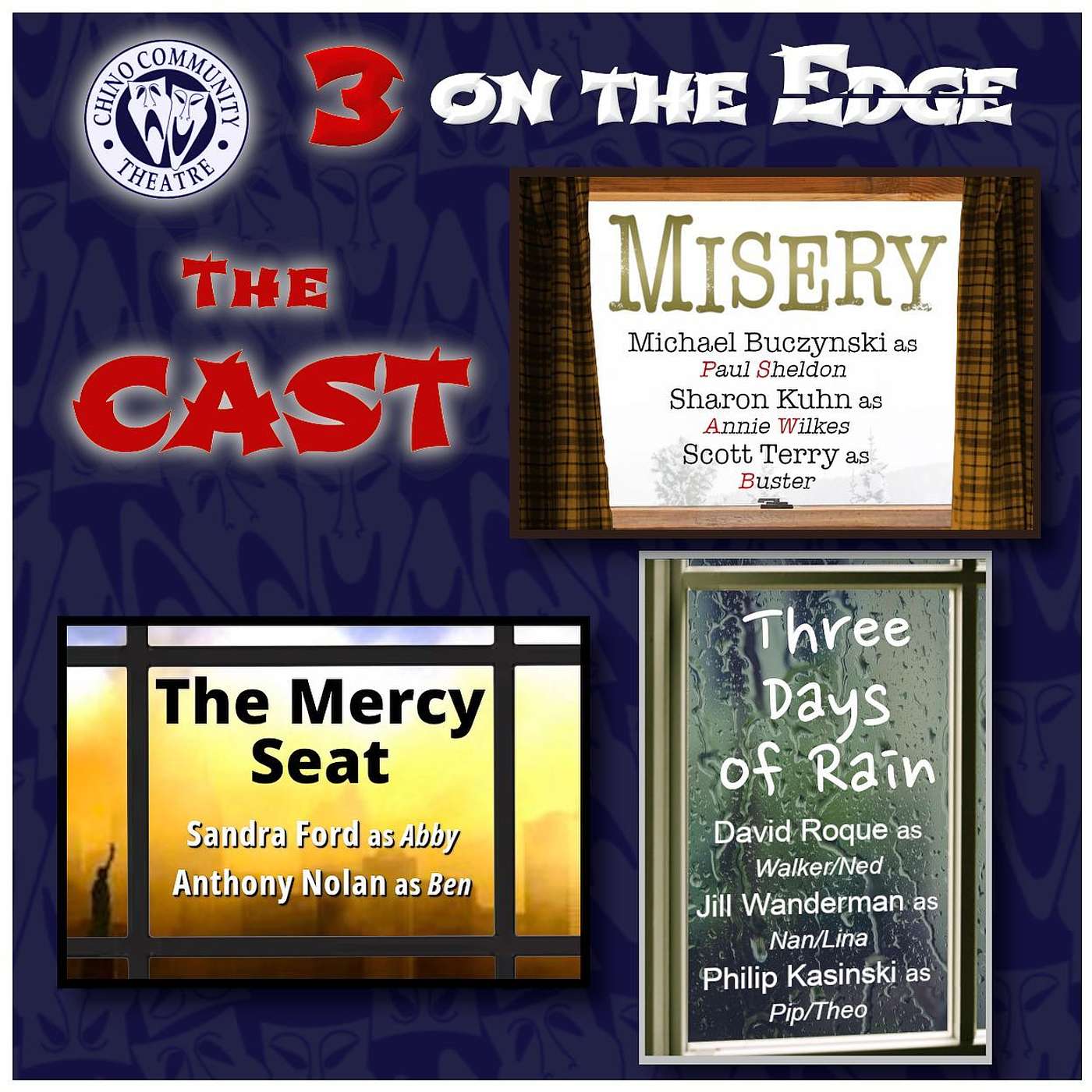 3 On The Edge Festival - Guest: Chris D, Cindi E, Michelle R & Ellie S episode artwork