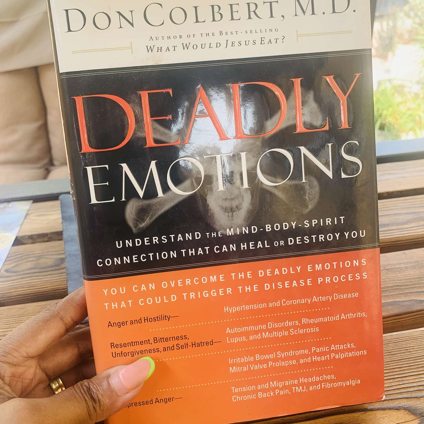 FOR BOOK LOVERS: DEADLY EMOTIONS BY DON COLBERT,M.D.