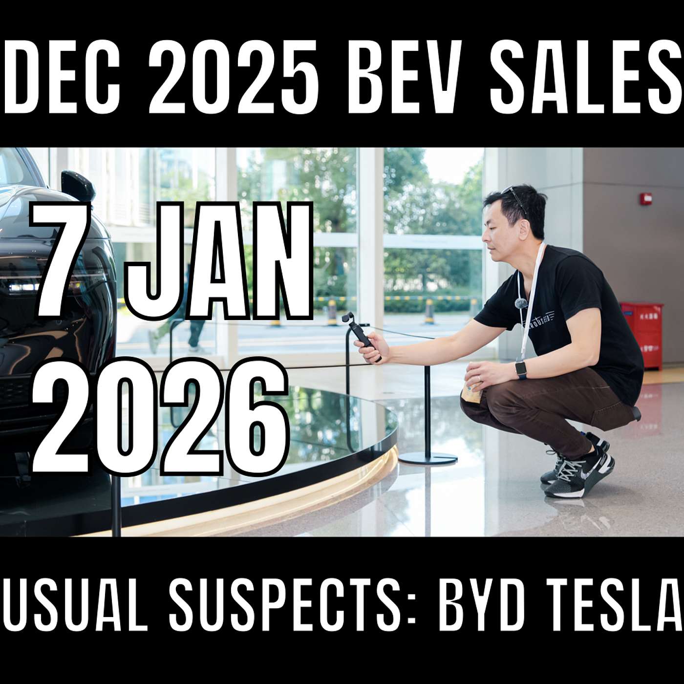December 2025 New BEV Sales Report Australia: BYD and Tesla featured