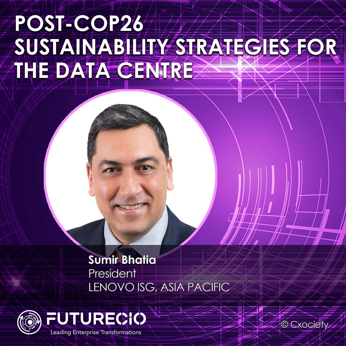 PodChats for FutureCIO: Post-COP26 sustainability strategies for the data centre episode artwork