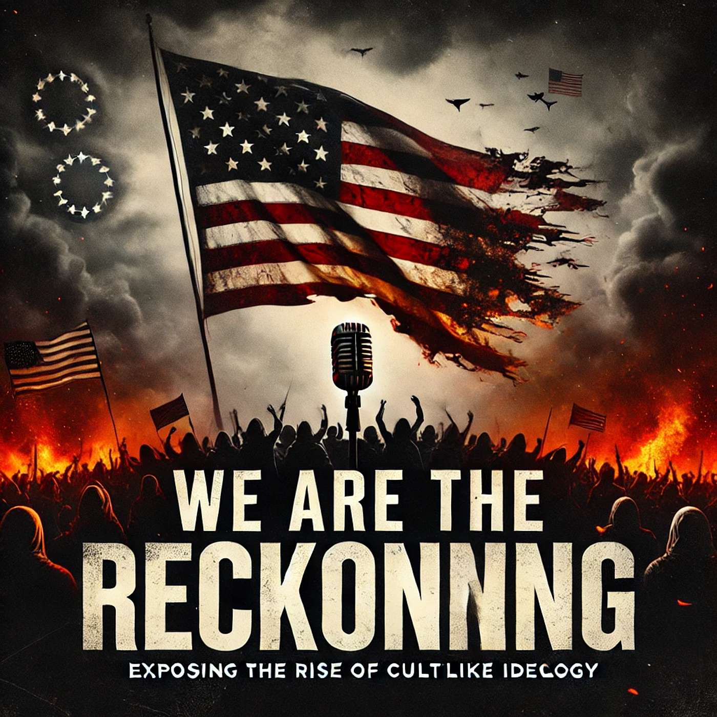 "MAGA: The Cult That Will Burn Democracy to the Ground" episode artwork