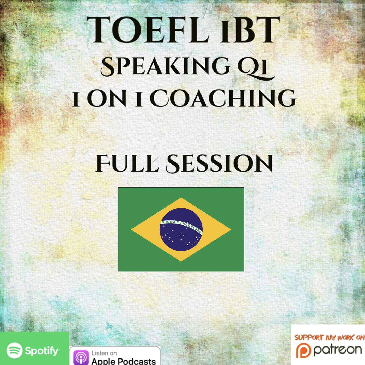 TOEFL iBT | 1 on 1 Coaching | Speaking Question 1 | A Full Session episode artwork