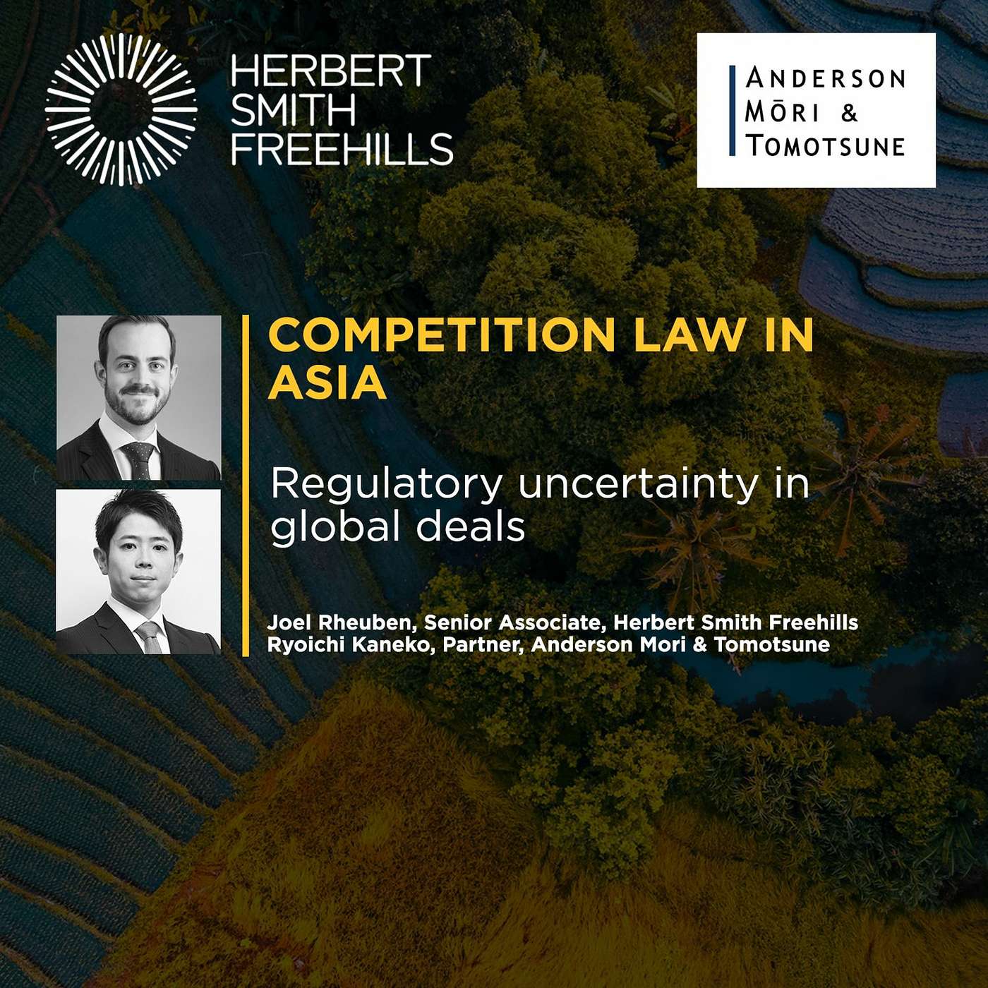 Competition Law in Asia: Regulatory uncertainty in global deals (Japanese) episode artwork