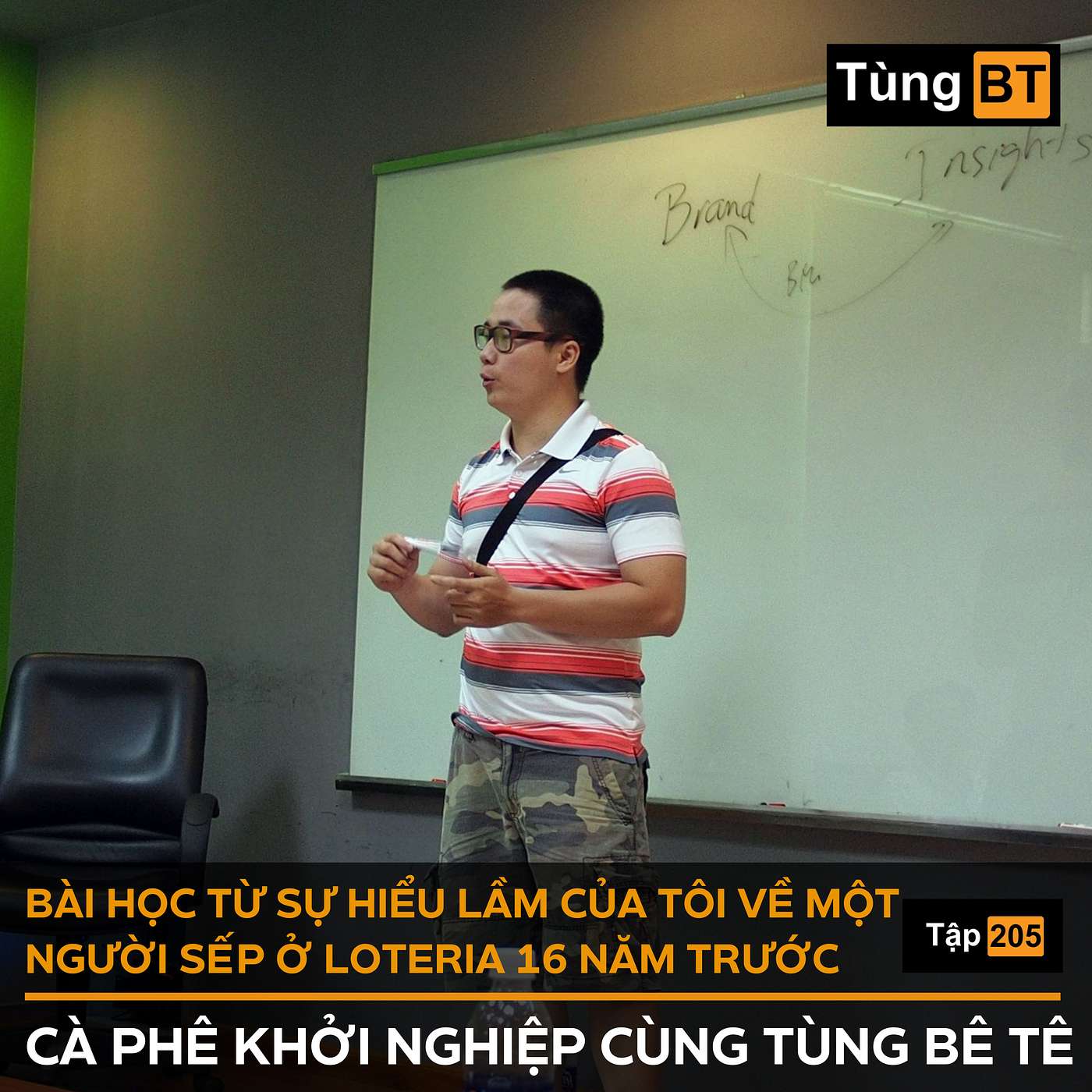 #205 - Bài học từ sự hiểu lầm của tôi về một người sếp ở Lotteria 16 năm trước episode artwork