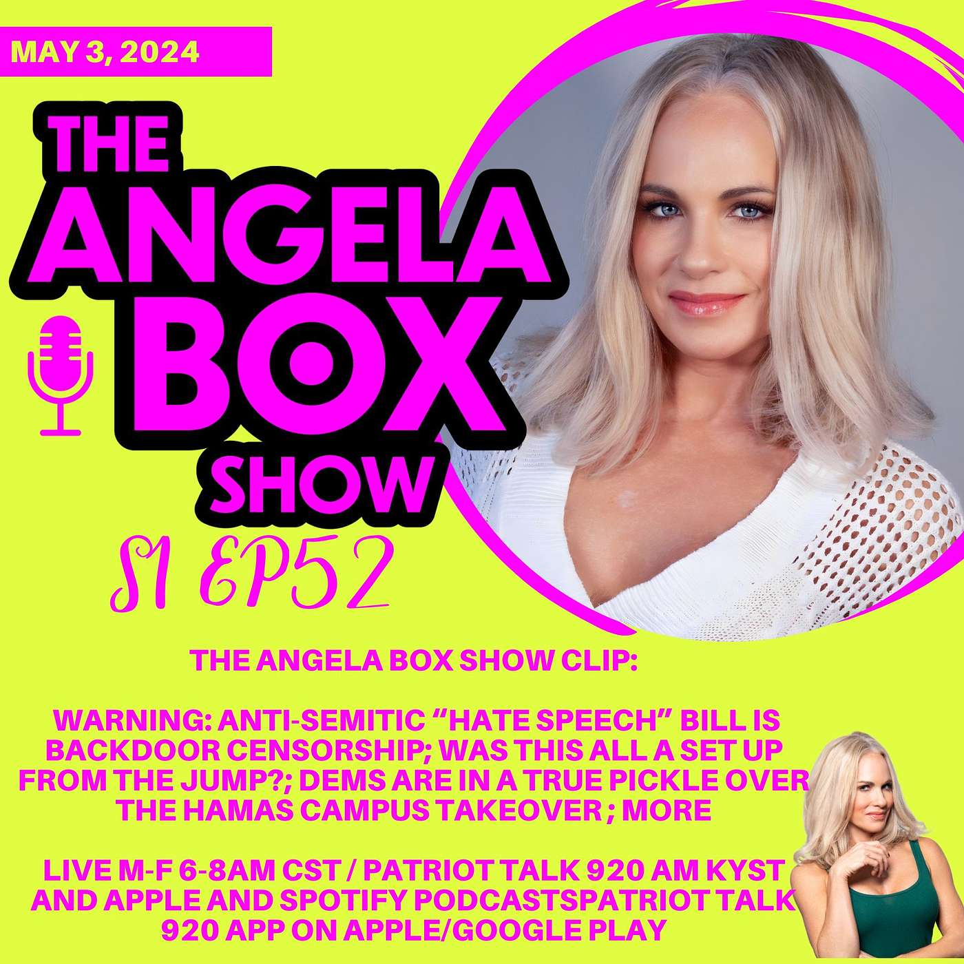 The Angela Box Show - May 3, 2024 S1 Ep52 - 