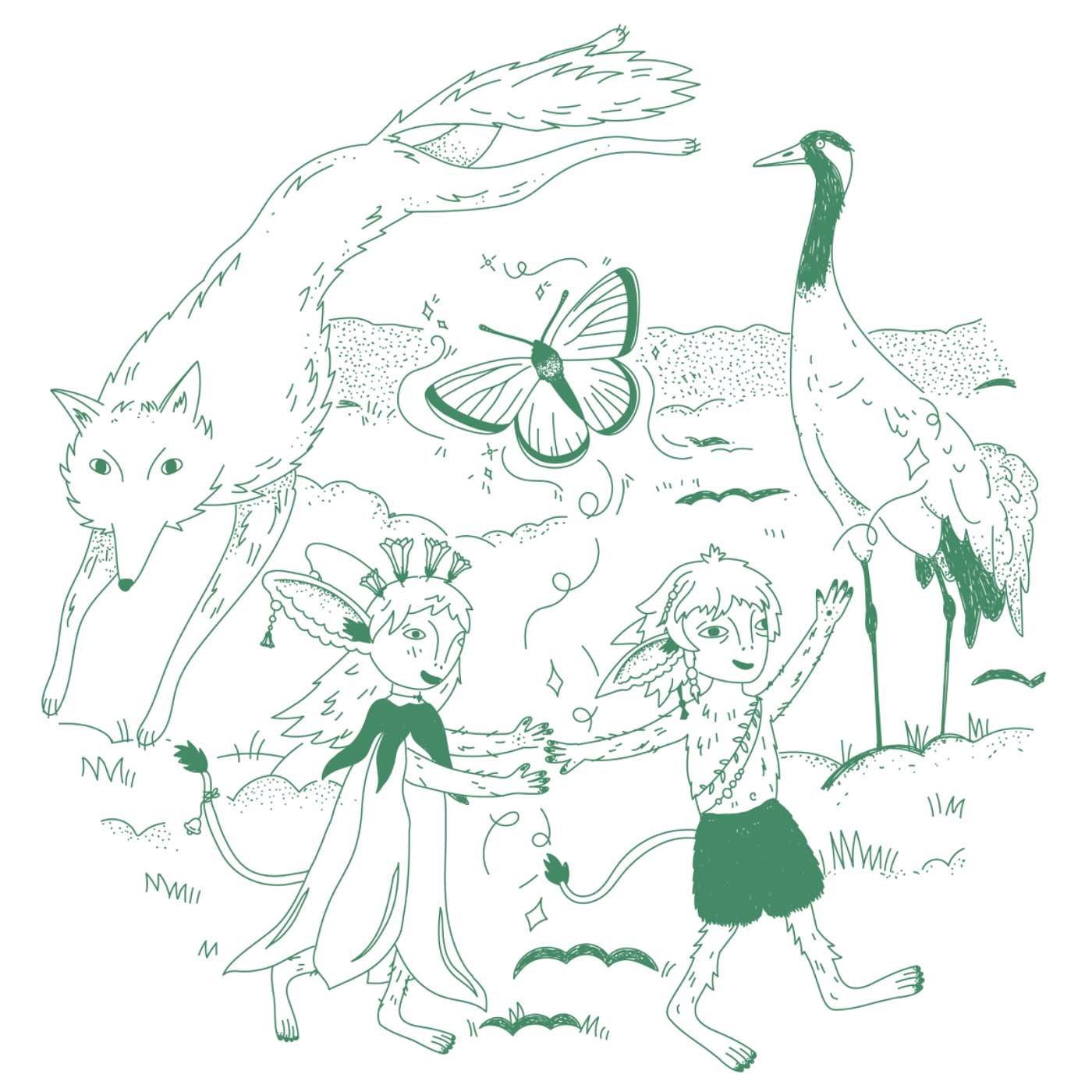 Erico og trolden på heden - Råbjerg Hede