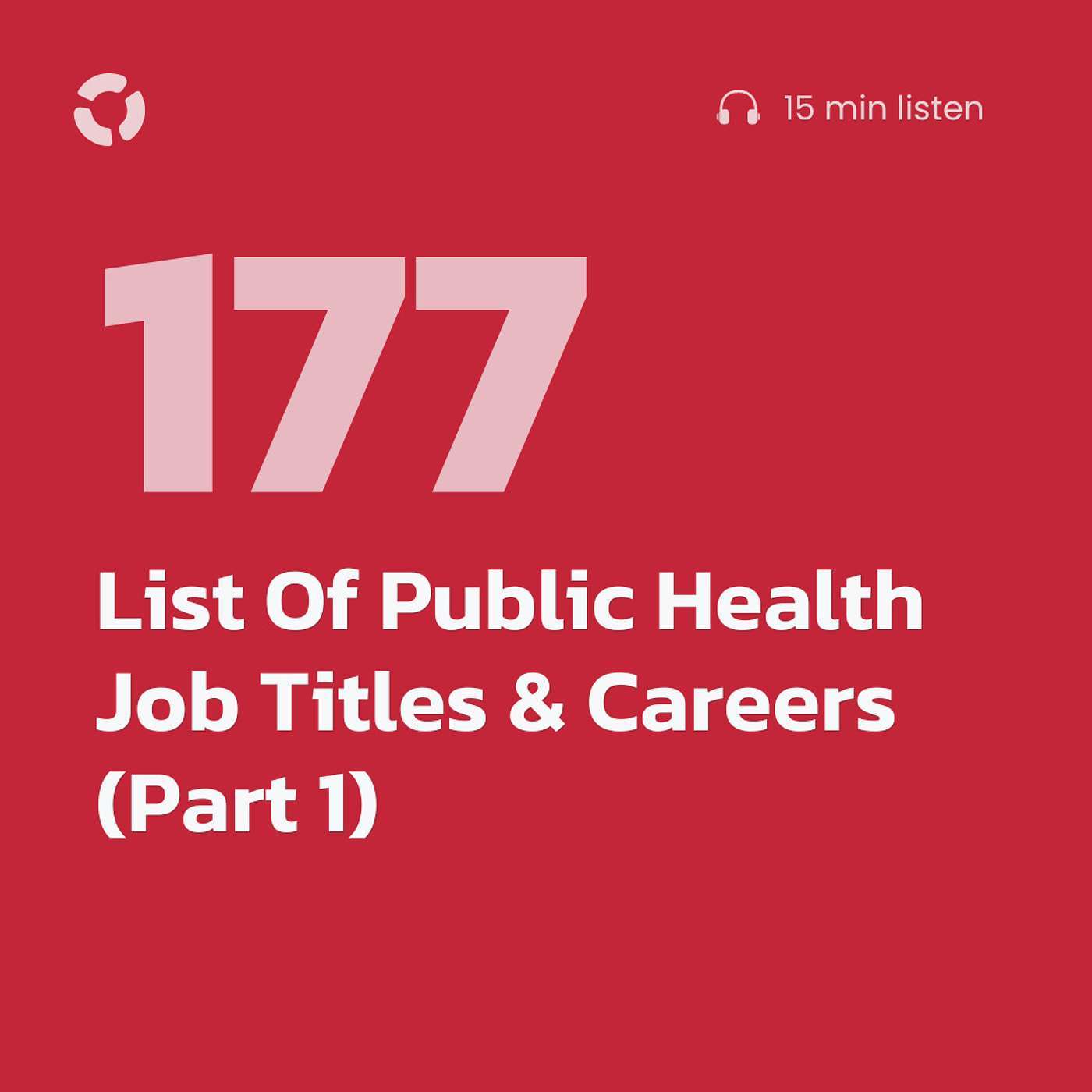 List Of Public Health Job Titles & Careers (Part 1)