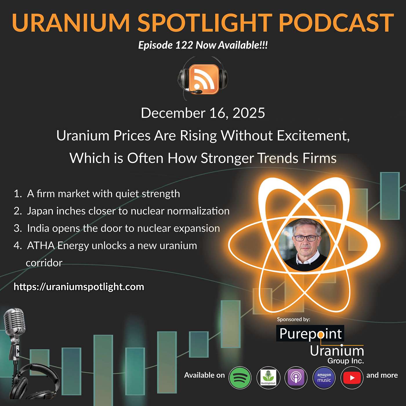December 16, 2025: Uranium prices are rising without excitement, which is often how stronger trends firms