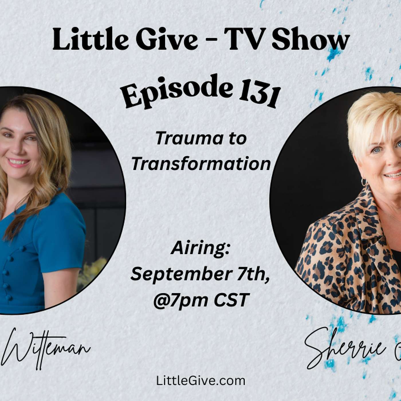 “Little Give” - Positive, Kindness, Giving, Nonprofit, Mindset, Positivity, Empowerment