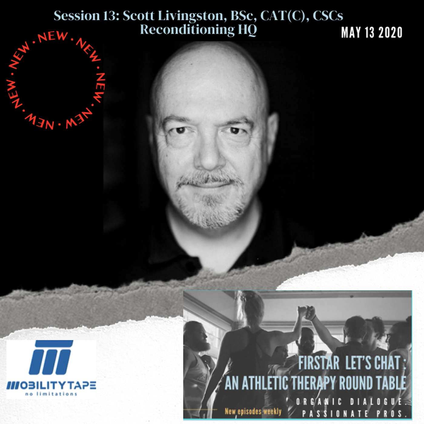 FIRSTAR Let\'s chAT: an Athletic Therapy podcast | Official Podcast of WFATT