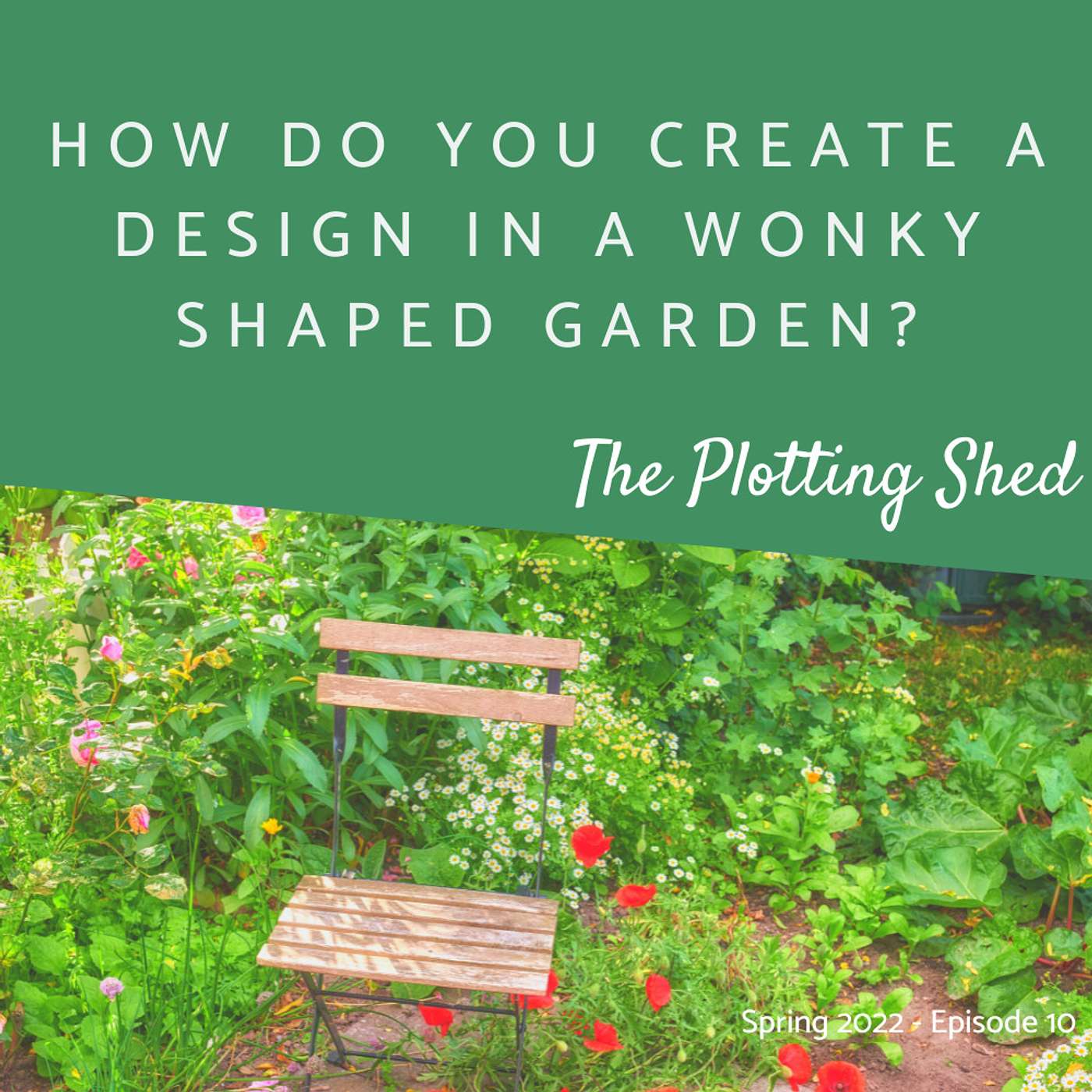 How to make a garden when if its a really weird or wonky shaped space