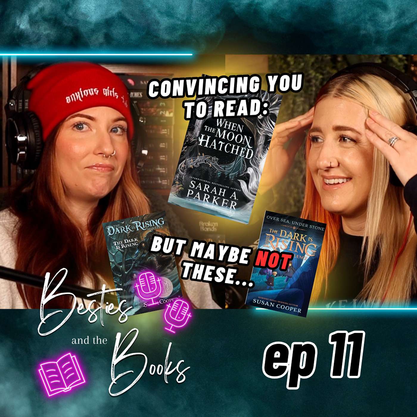 Ep 11 "you NEED TO read When the Moon Hatched" + UPDATE! Books That Made Us "The Dark is Rising" Review episode artwork