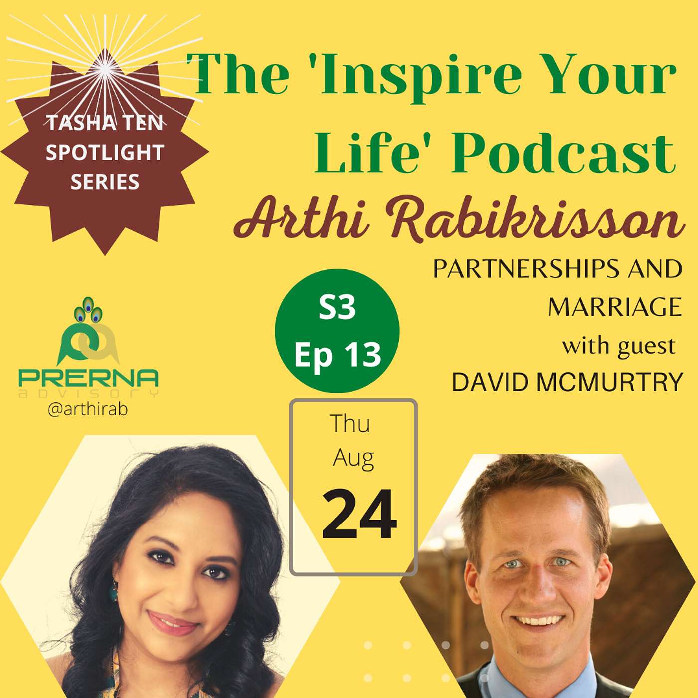 S3 E13 Tasha Ten Spotlight: David McMurtry - Partnerships & Marriage