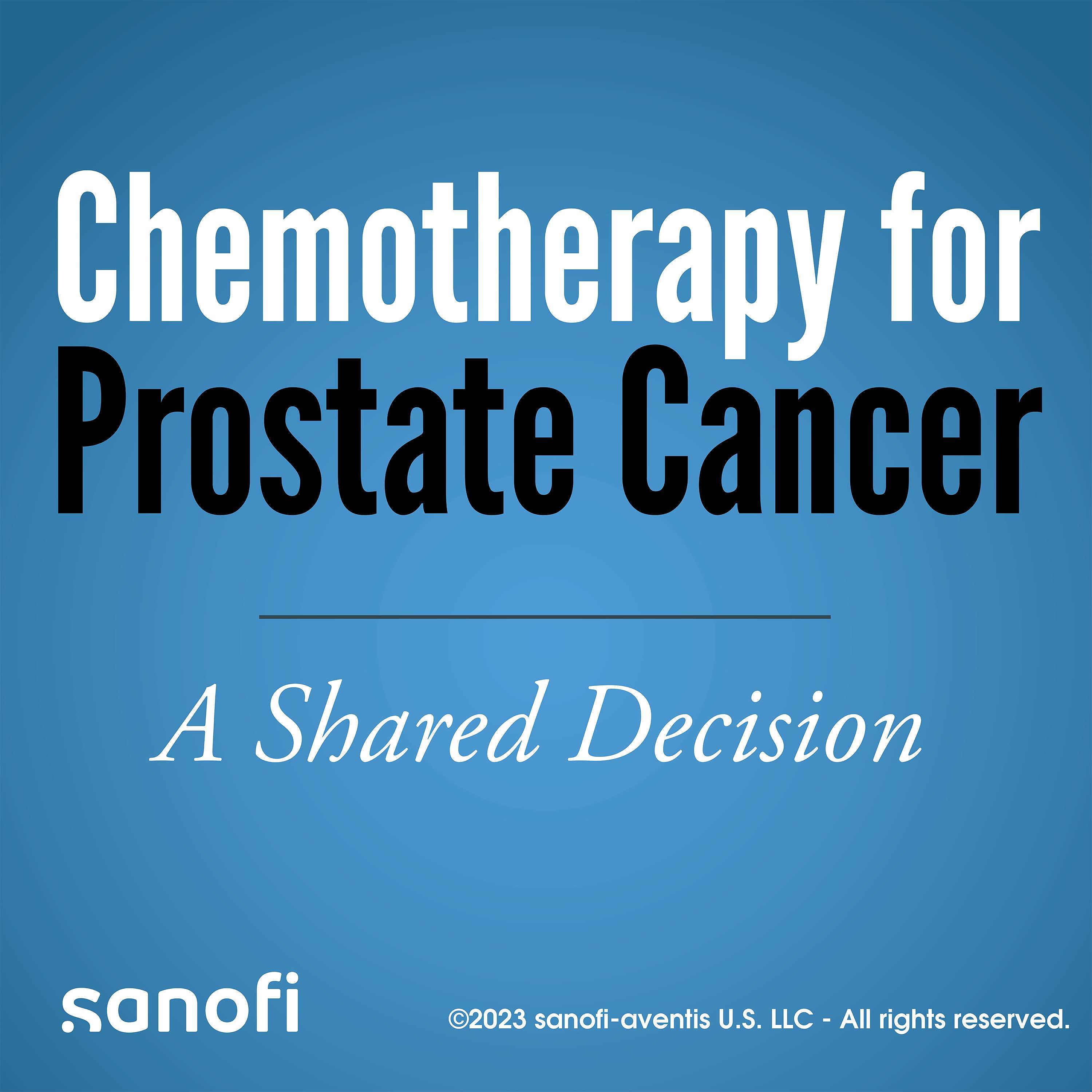 Chemotherapy for Prostate Cancer: a Shared Decision