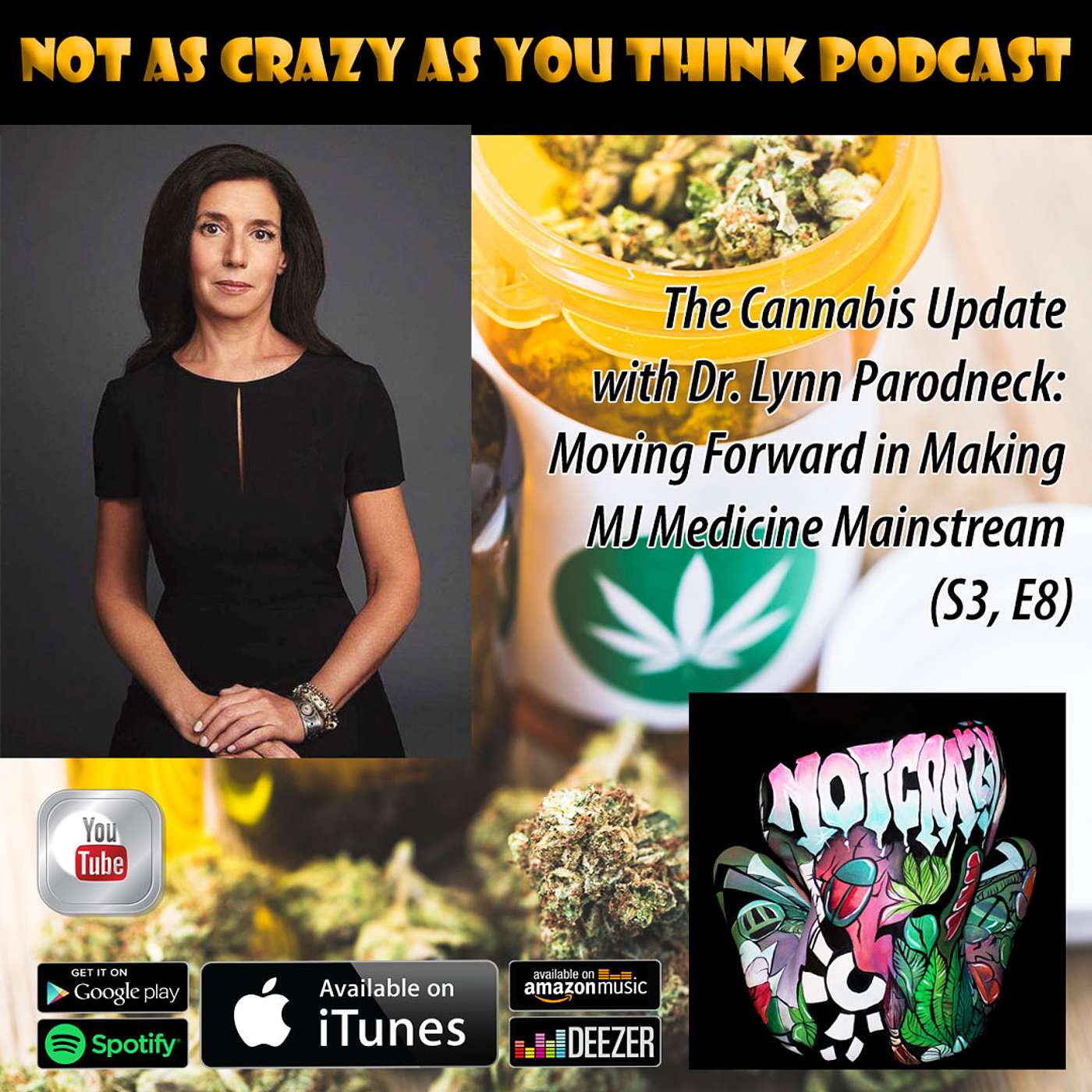 The Cannabis Update with Dr. Lynn Parodneck: Moving Forward in Making MJ Medicine Mainstream (S3, E8)