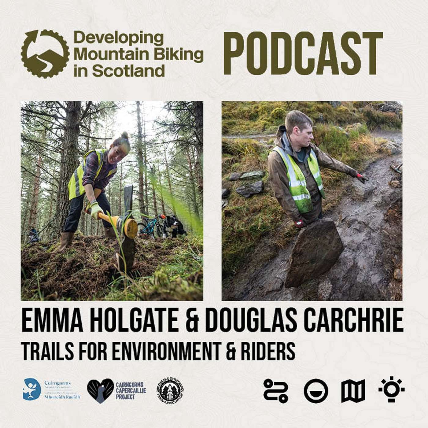 Trails for the Environment - Emma Holgate & Douglas Carchrie - Trail Feathers Project