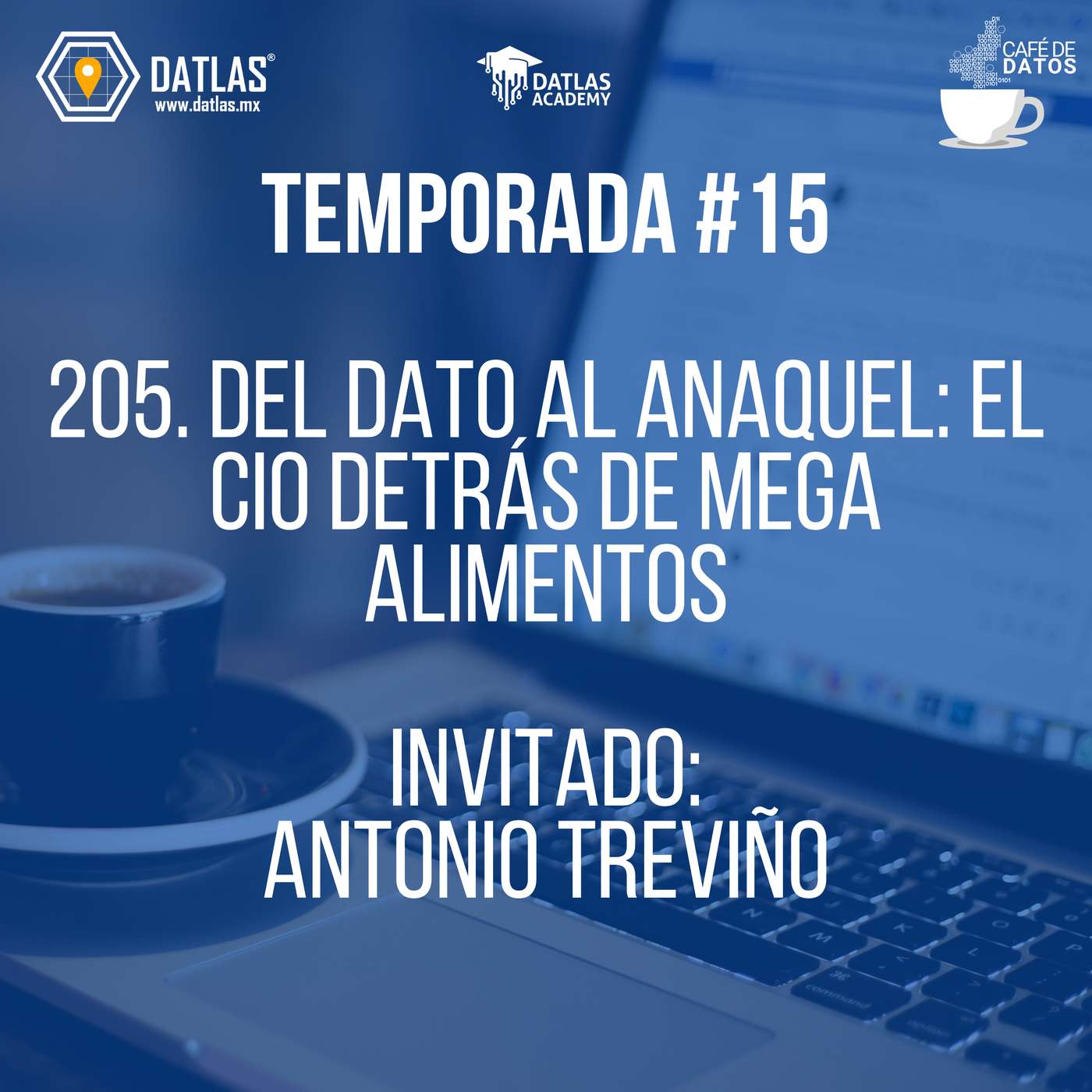 205. Del dato al anaquel: el CIO detrás de Mega Alimentos con Antonio Treviño