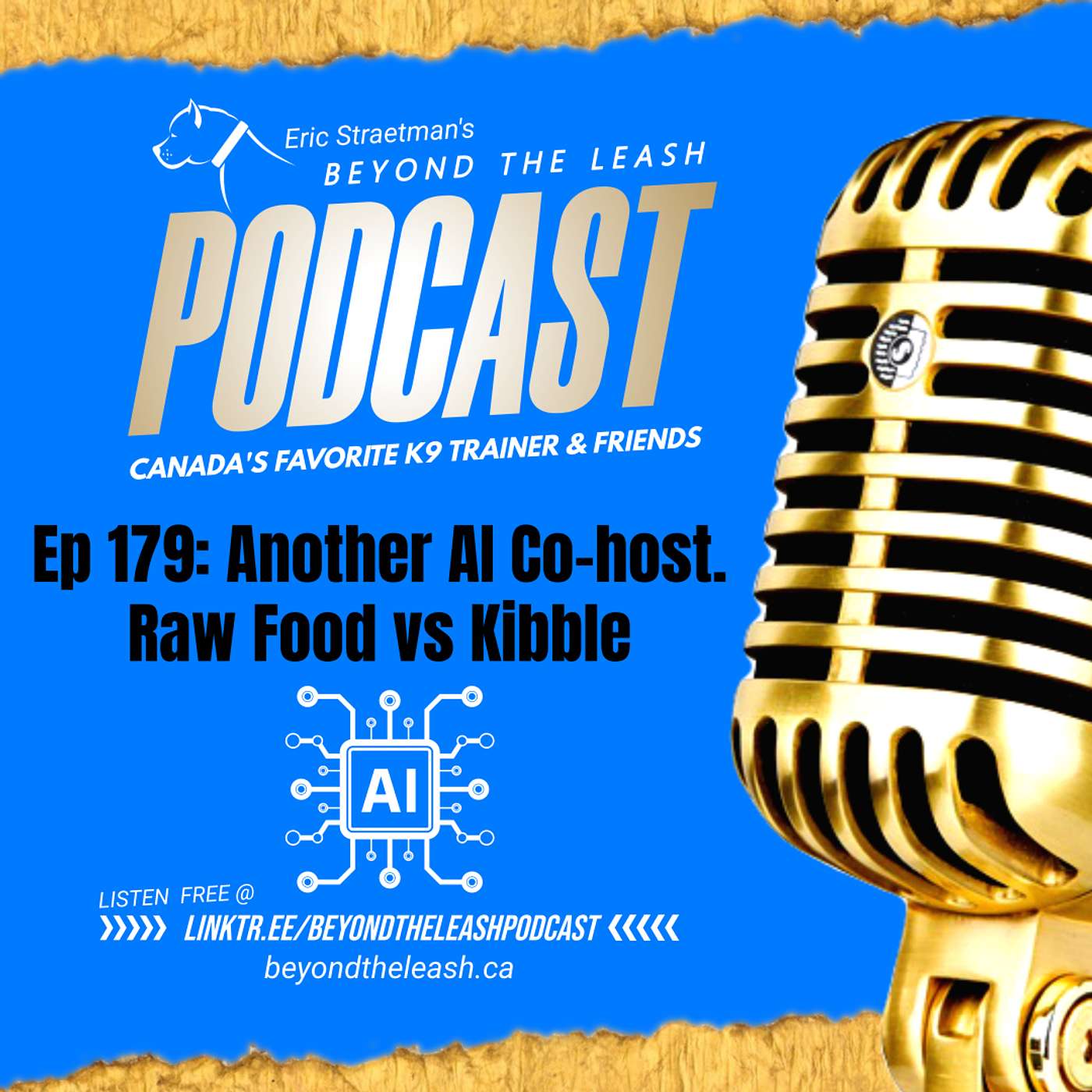 Ep 179: Another AI Co-host.  Raw food vs Kibble