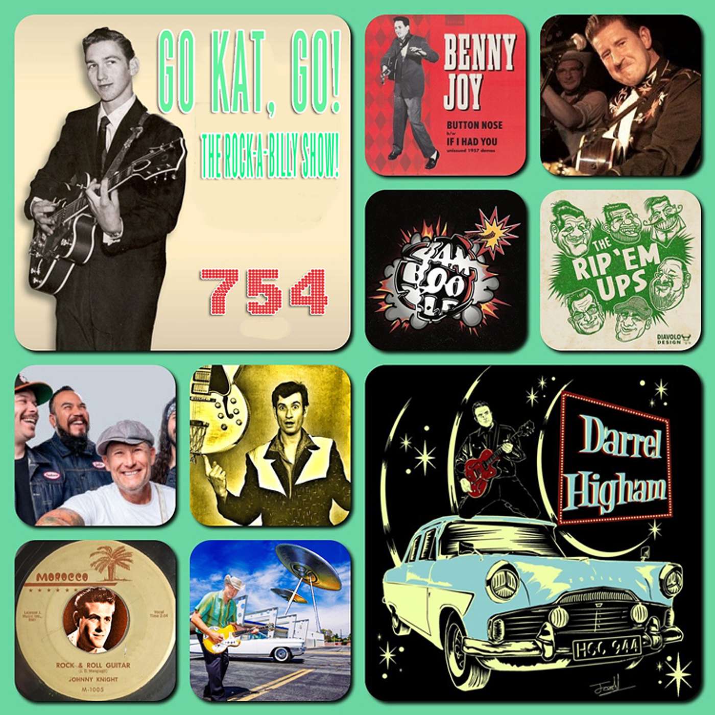 Go Kat, GO! The Rock-A-Billy Show! 8.21.24 episode artwork