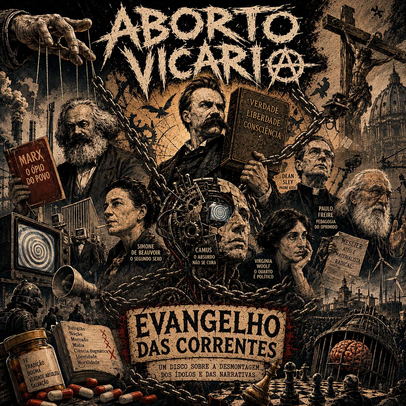 Lançamento, "Evangelho das correntes": Marx e Nietzsche no funk proibidão episode artwork