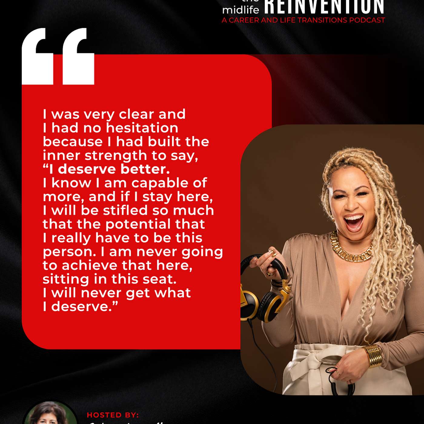 #210: Why Career Transitions Feel So Hard in Midlife & How to Build Confidence to Reinvent Yourself, with Ahyiana Angel