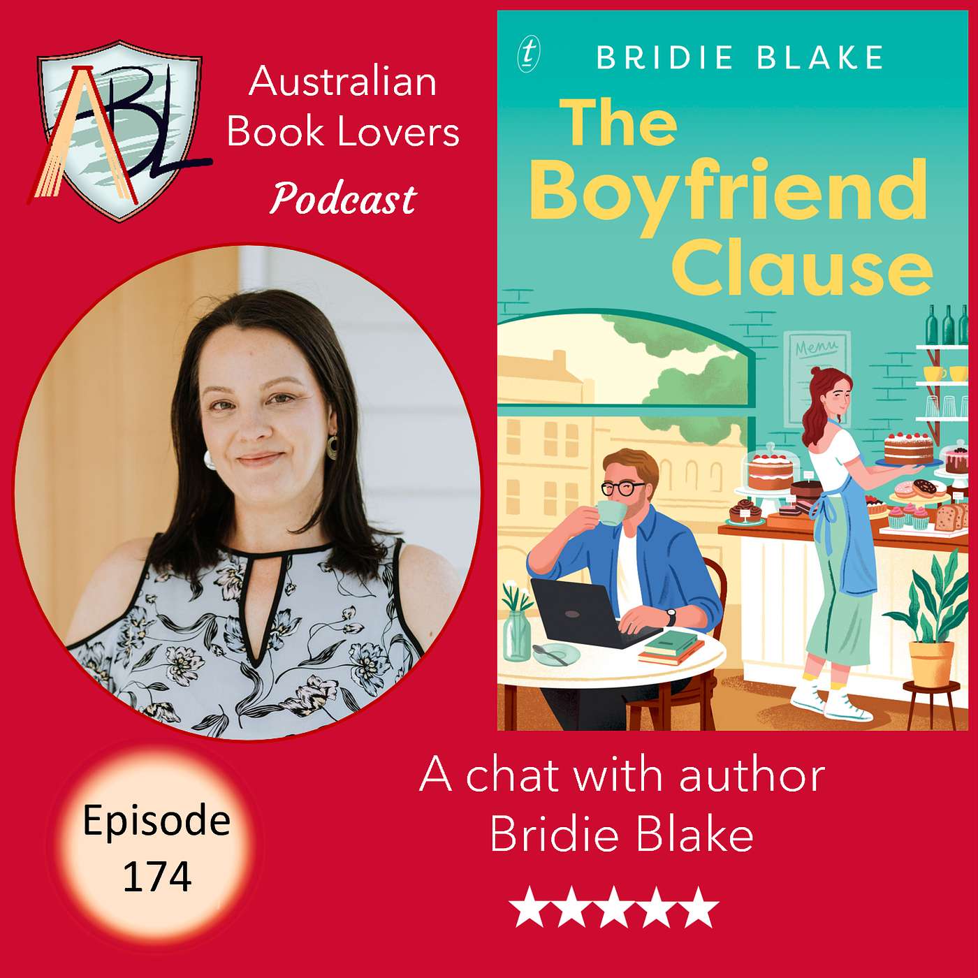 Author Bridie Blake episode artwork