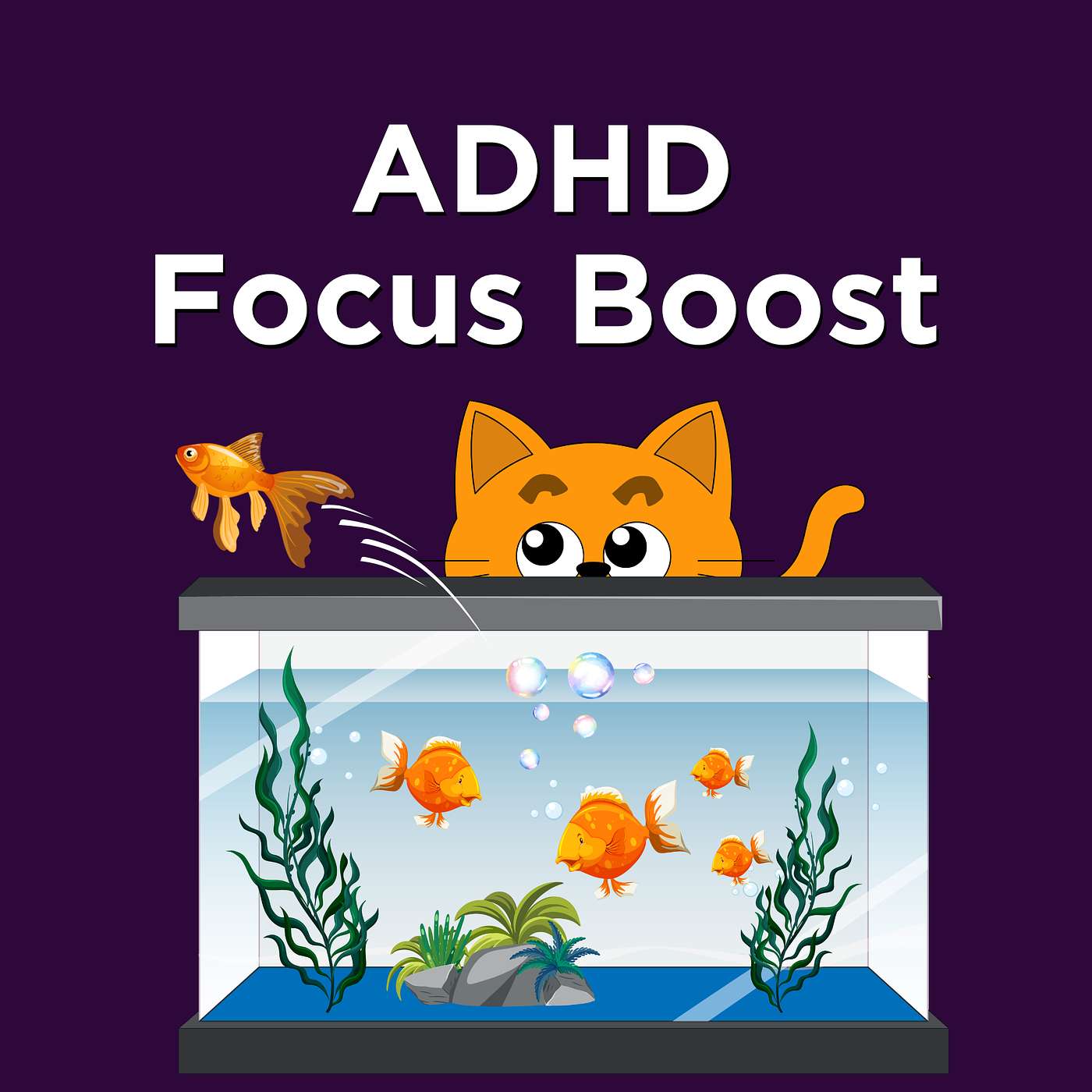 ADHD Focus Boost -  Aquarium Bubbles - Your Brain Locks In With This Sound LOOP - Fish Tank Bubbler with Soft Rustling of Bubble Wrap - ADHD FOCUS