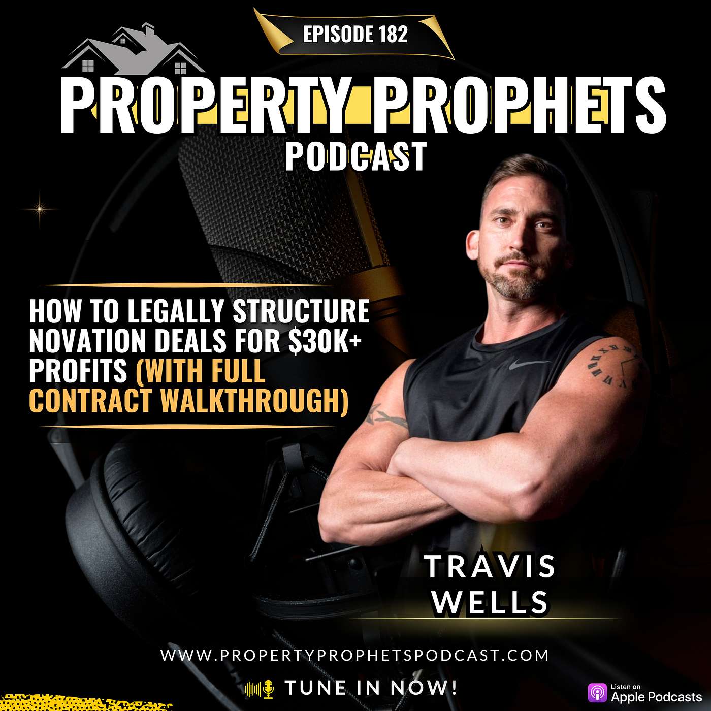 182. How to Legally Structure Novation Deals for $30K+ Profits (With Full Contract Walkthrough)