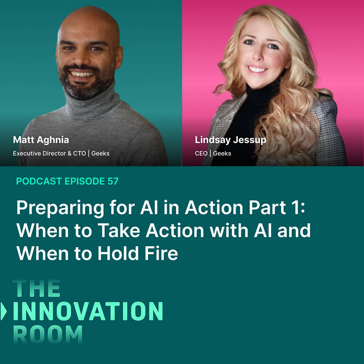 Ep 57: Preparing for AI in Action Part 1: When to Take Action with AI and When to Hold Fire