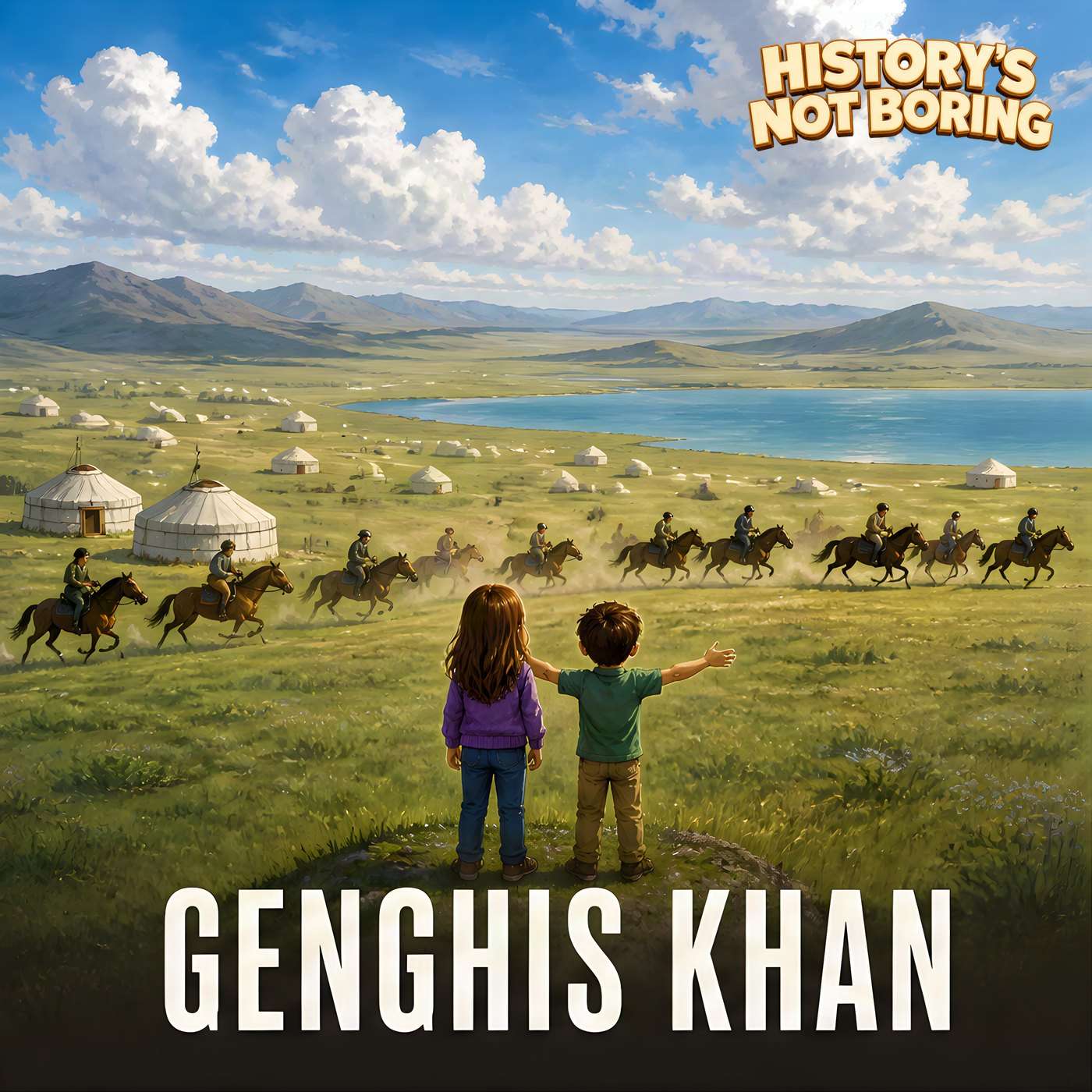 Genghis Khan for Kids: How the Mongol Empire Grew So Big artwork