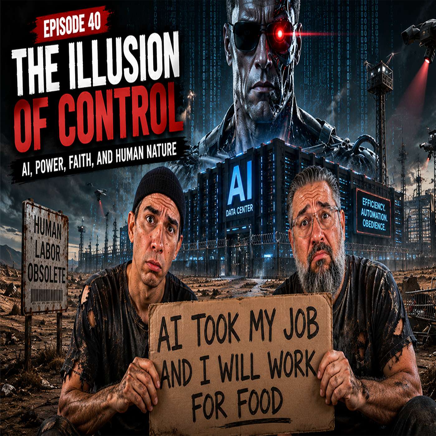 Episode 40: The Illusion of Control | AI, Power, Faith, and Human Nature episode artwork