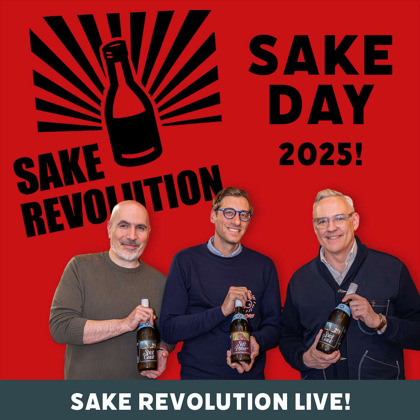 Sake Revolution LIVE! Sake Day 2025 with Byron Stithem of Proper Sake Sake Revolution LIVE! Sake Day 2025 with Byron Stithem of Proper Sake