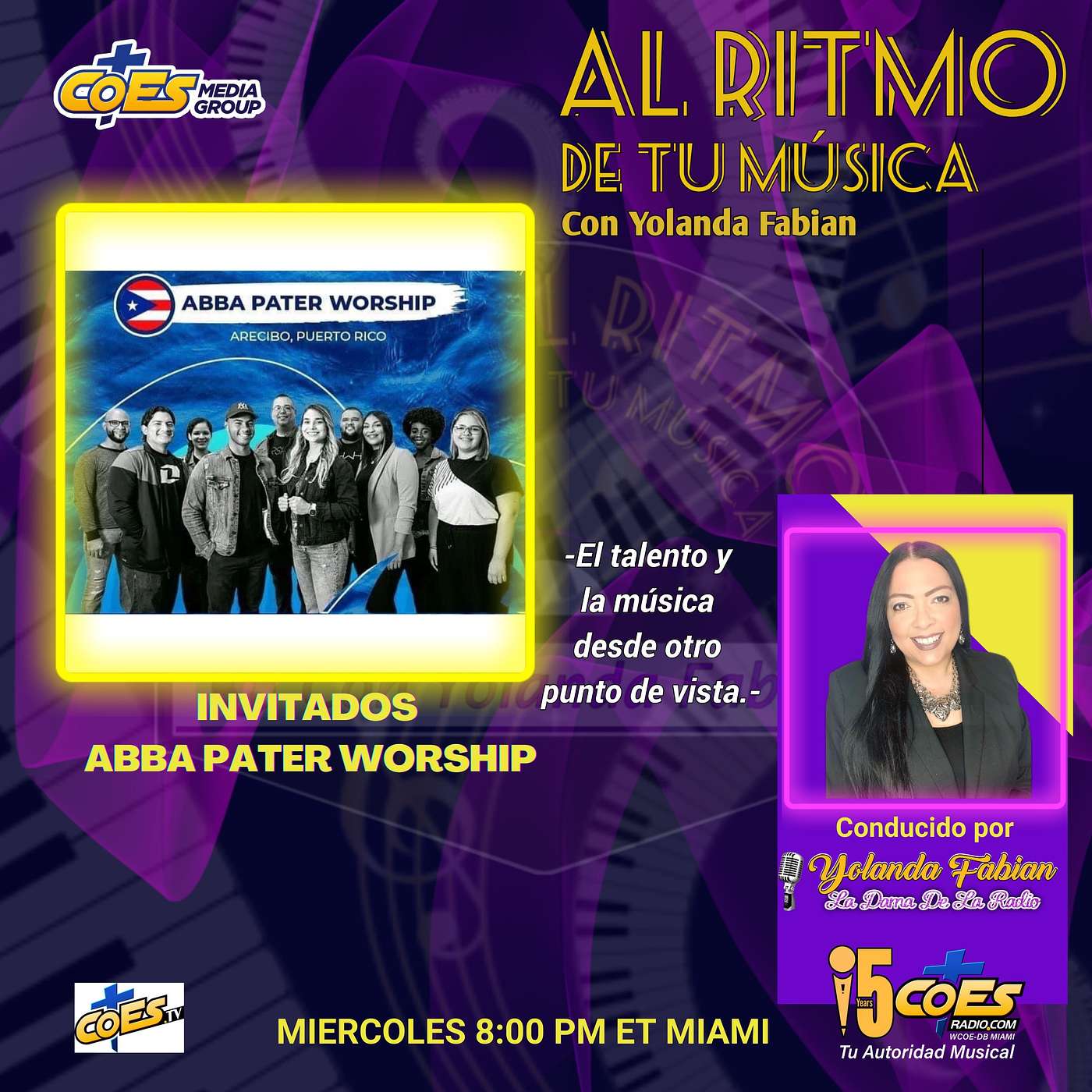 Abba Pater Worship en Al Ritmo de tu Música con Yolanda Fabian episode artwork