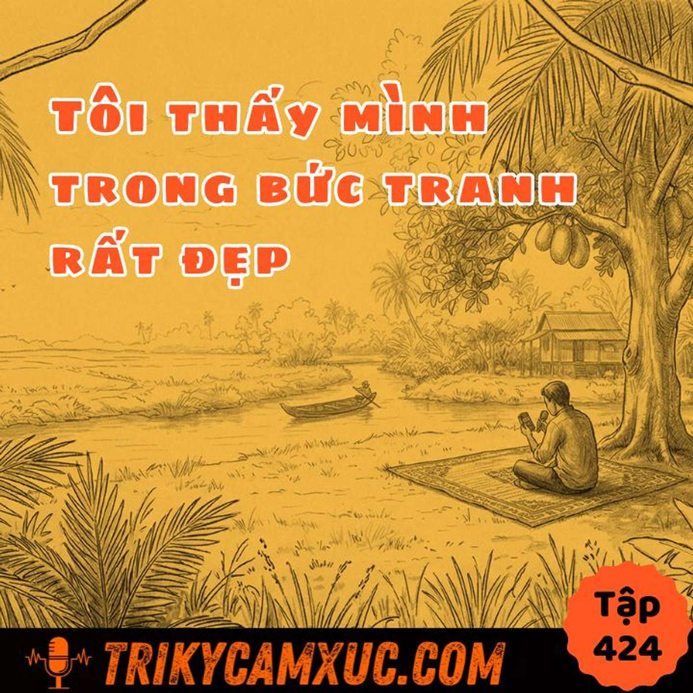 Tôi thấy mình trong bức tranh rất đẹp