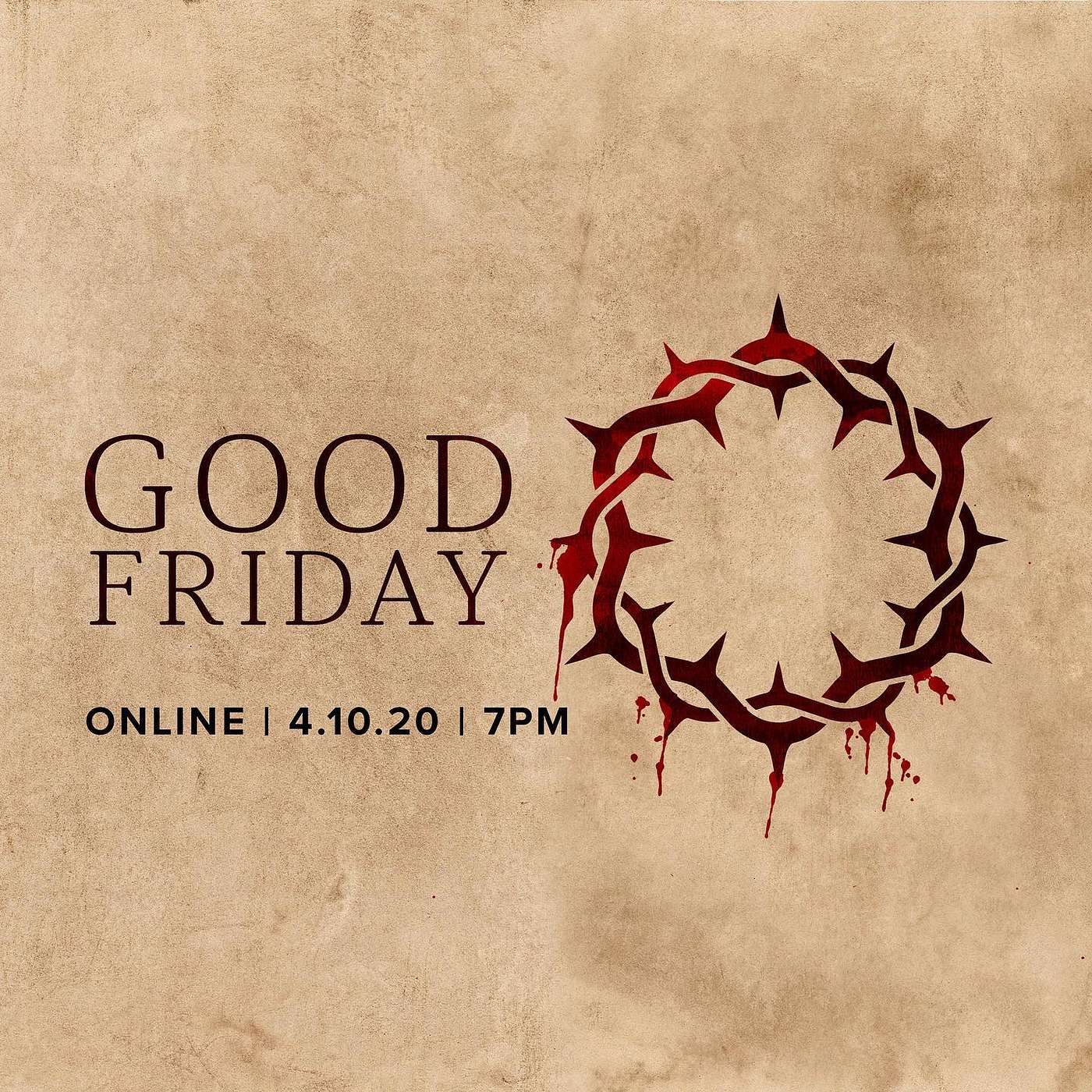 Good Friday 2020 episode artwork