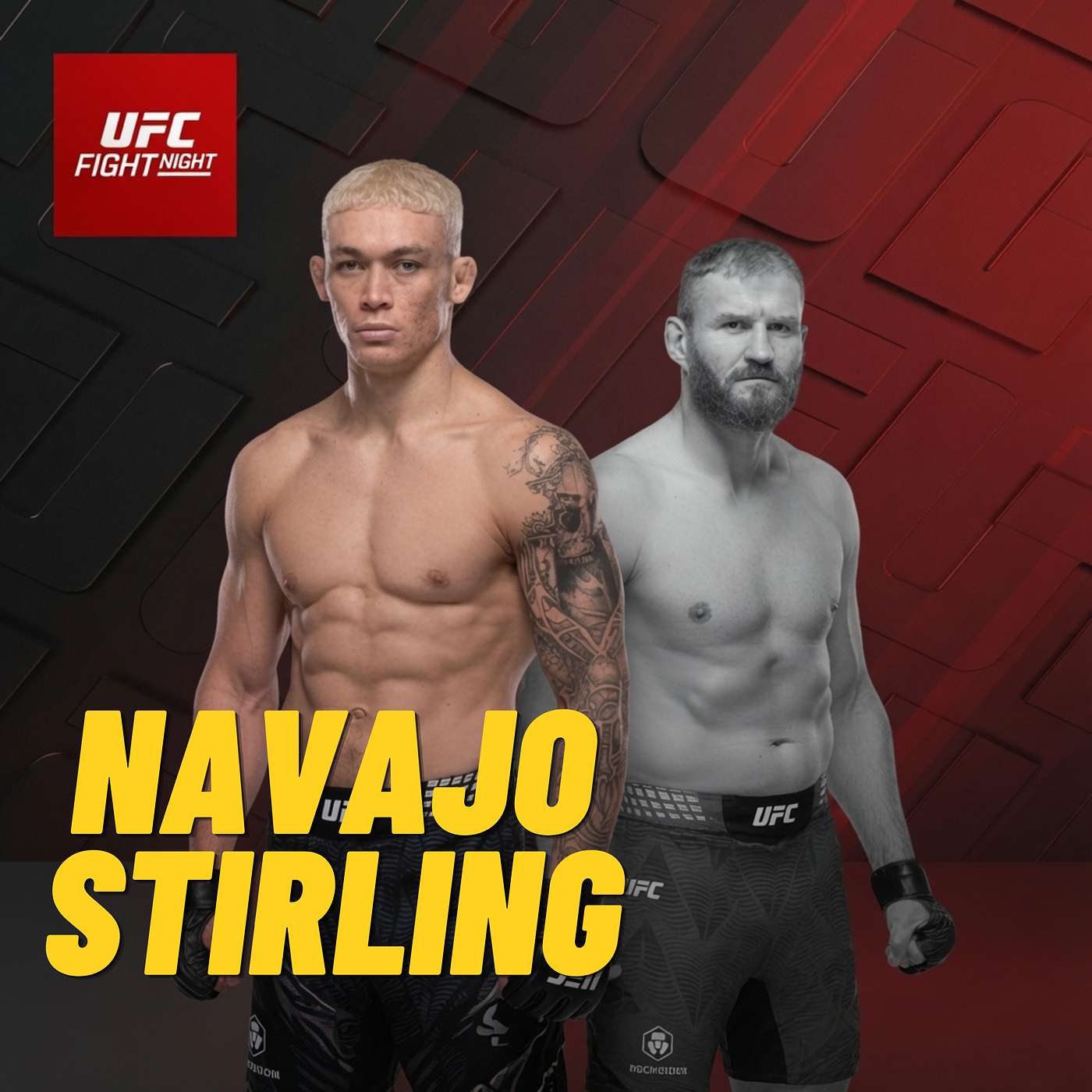 UFC Fighter Navajo Stirling on fighting Jan Blachowicz in Serbia episode artwork