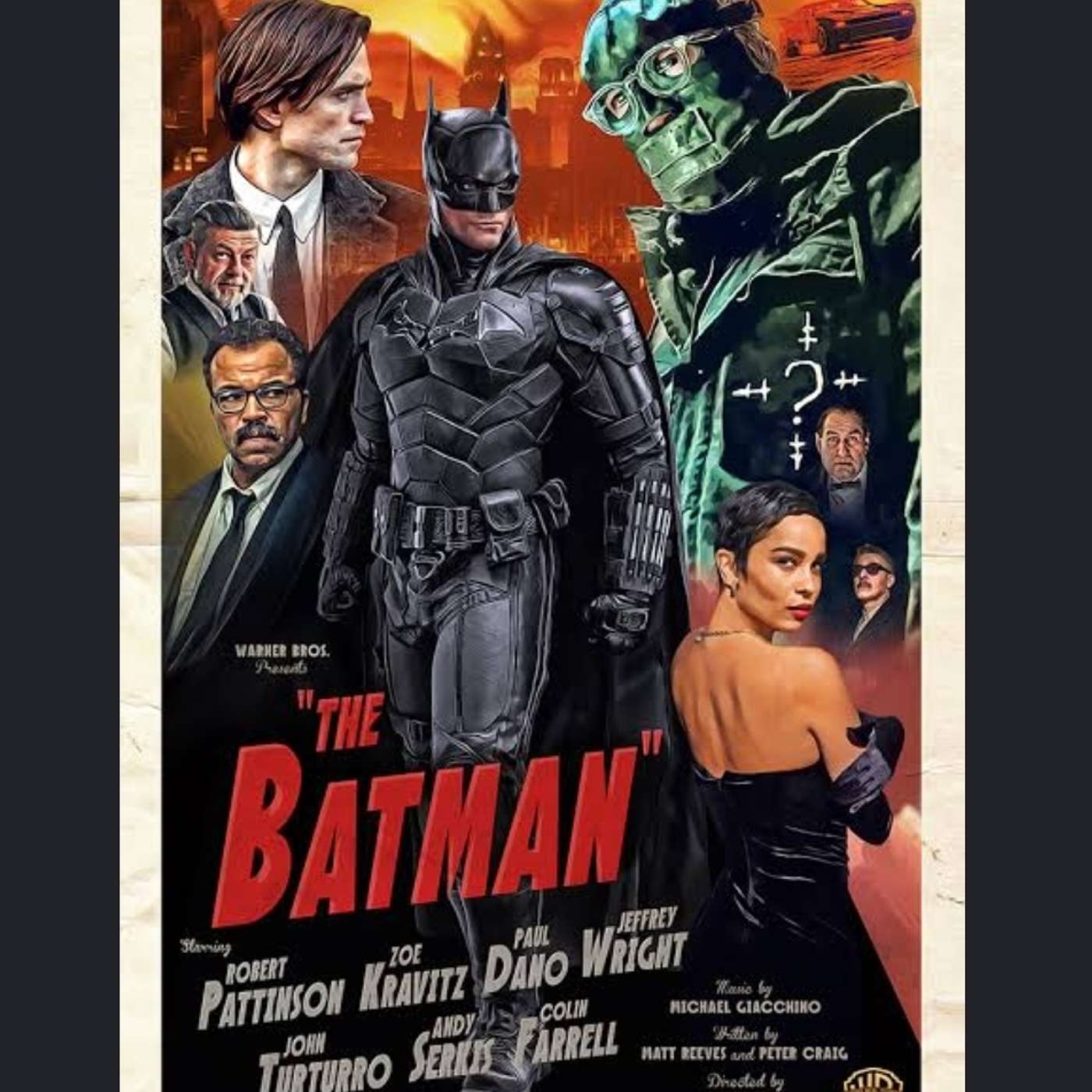 The Batman (2022) - "Living for the Batman" Series episode artwork