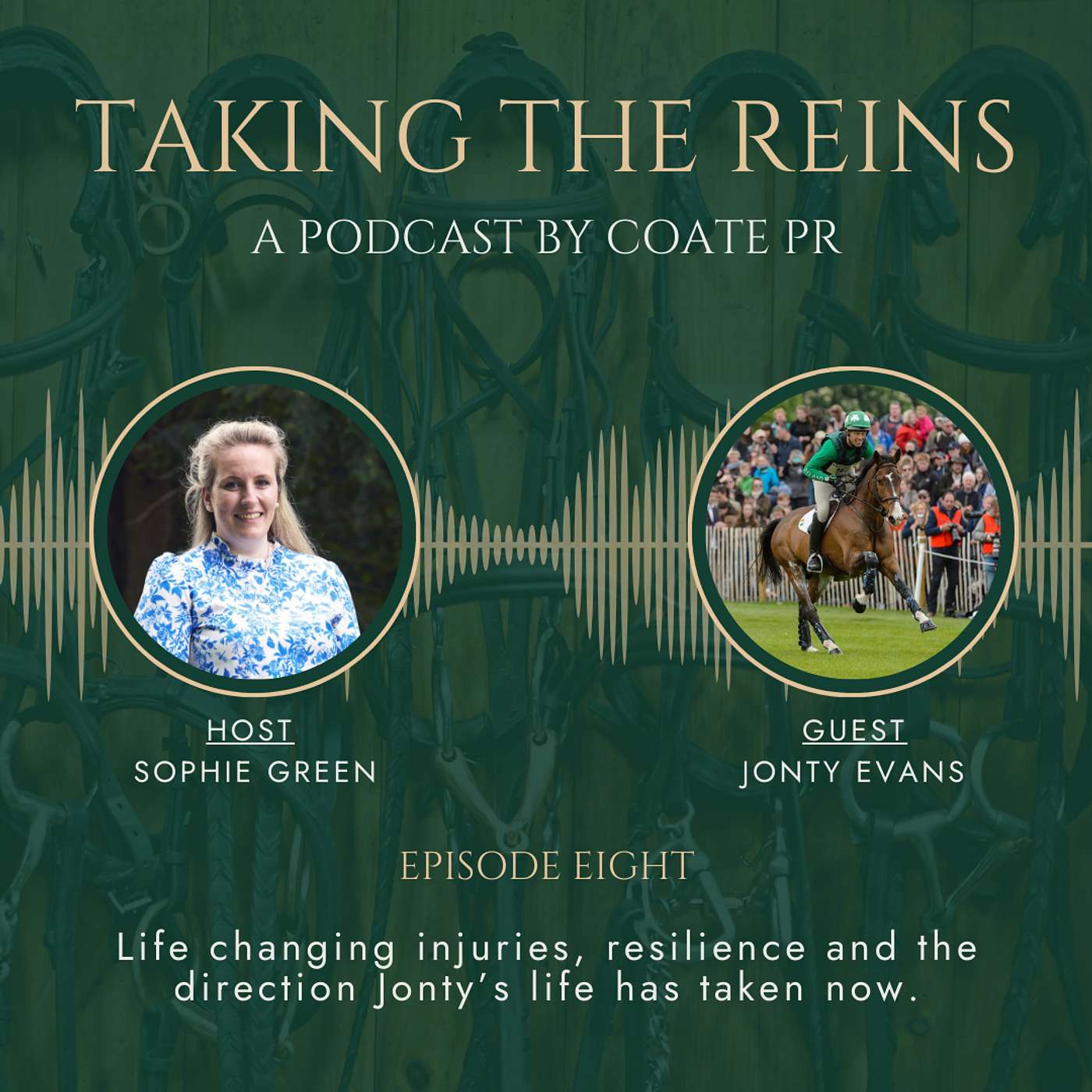 Taking the reins of a new life following a series of life-changing challenges with Jonty Evans episode artwork