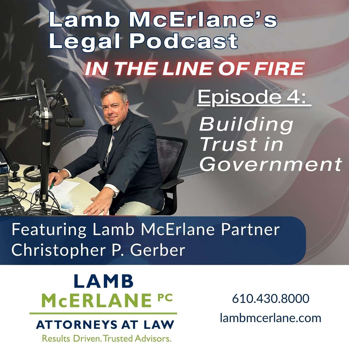 In the Line of Fire: Episode 4: Building Trust in Government episode artwork