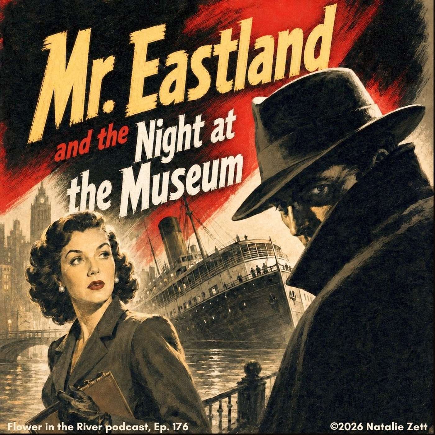 Mr. Eastland and the Night at the Museum episode artwork
