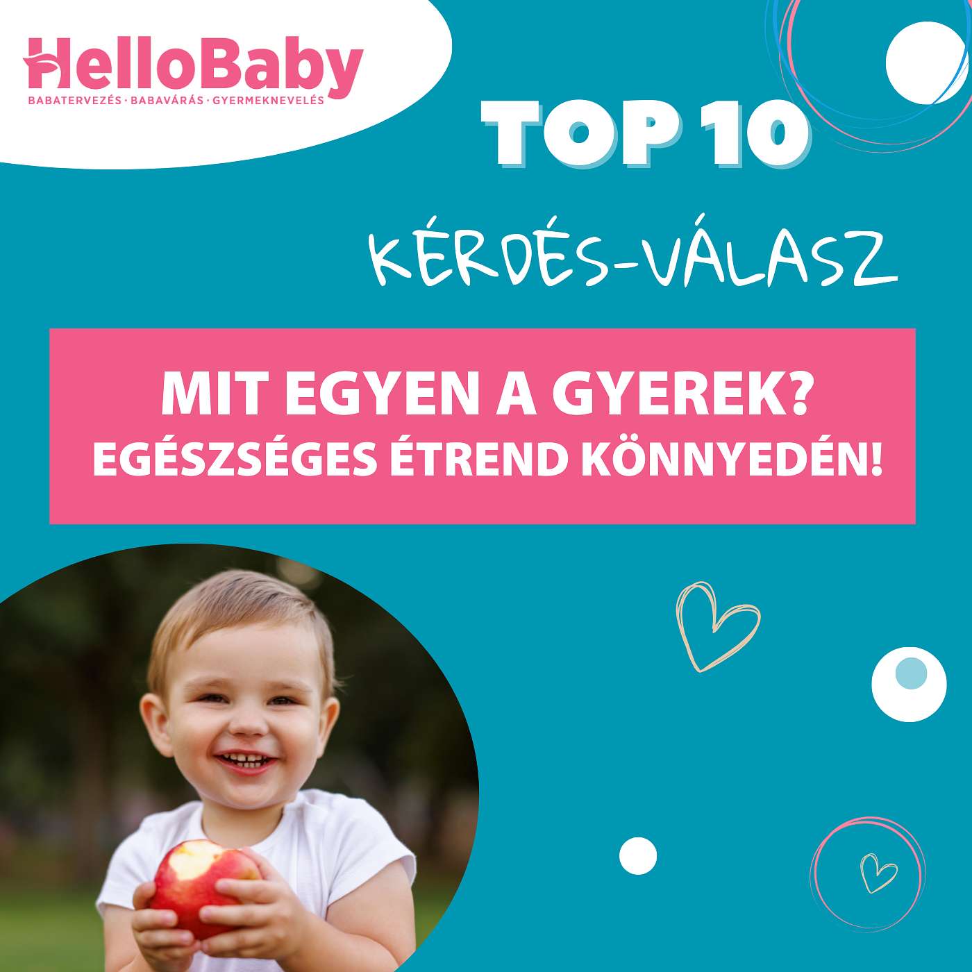 Mit egyen a gyerek? Egészséges étrend könnyedén! episode artwork