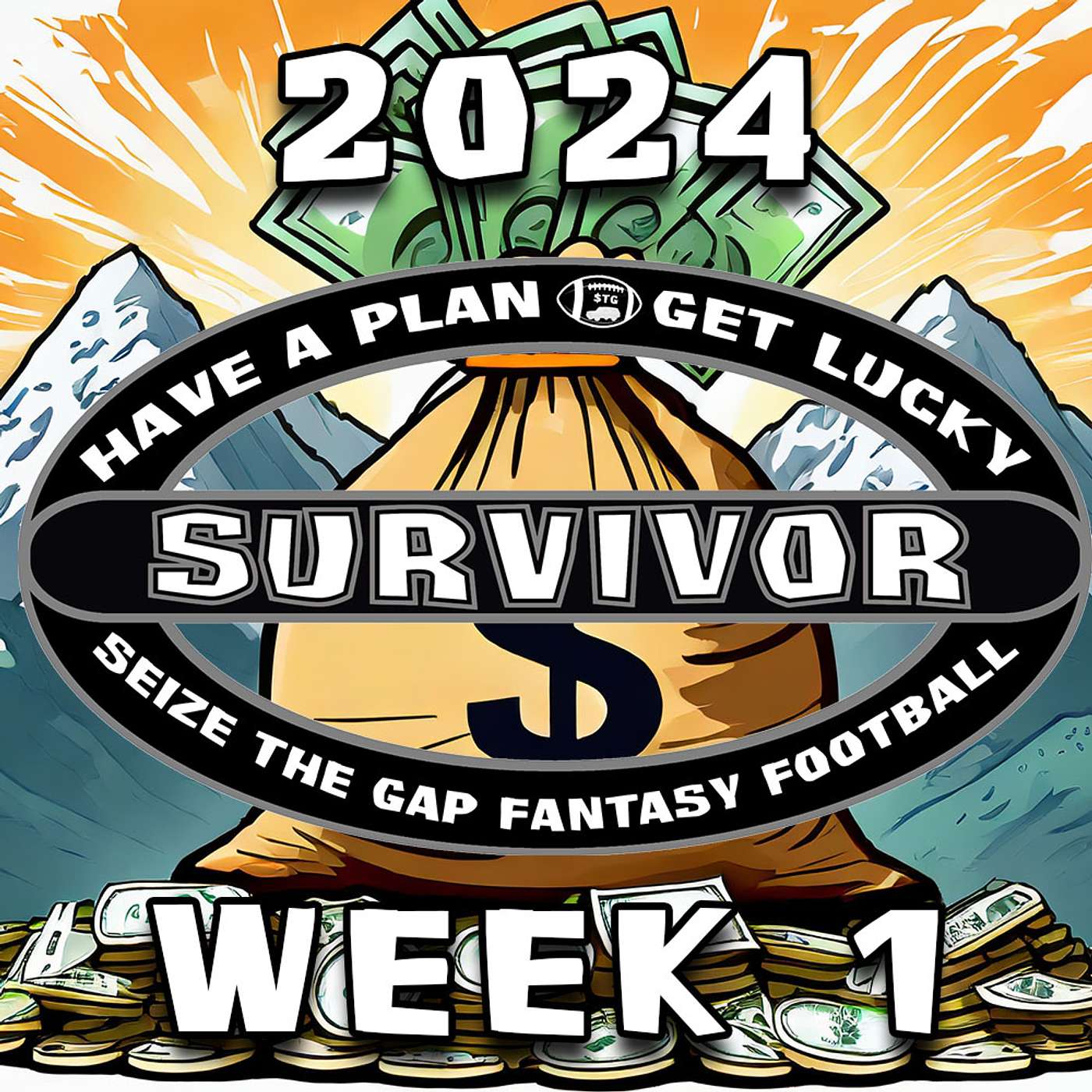 NFL Survivor 2024: Week 1 Survivor & Eliminator Contest Picks & Strategy: from Seize the Gap FF episode artwork