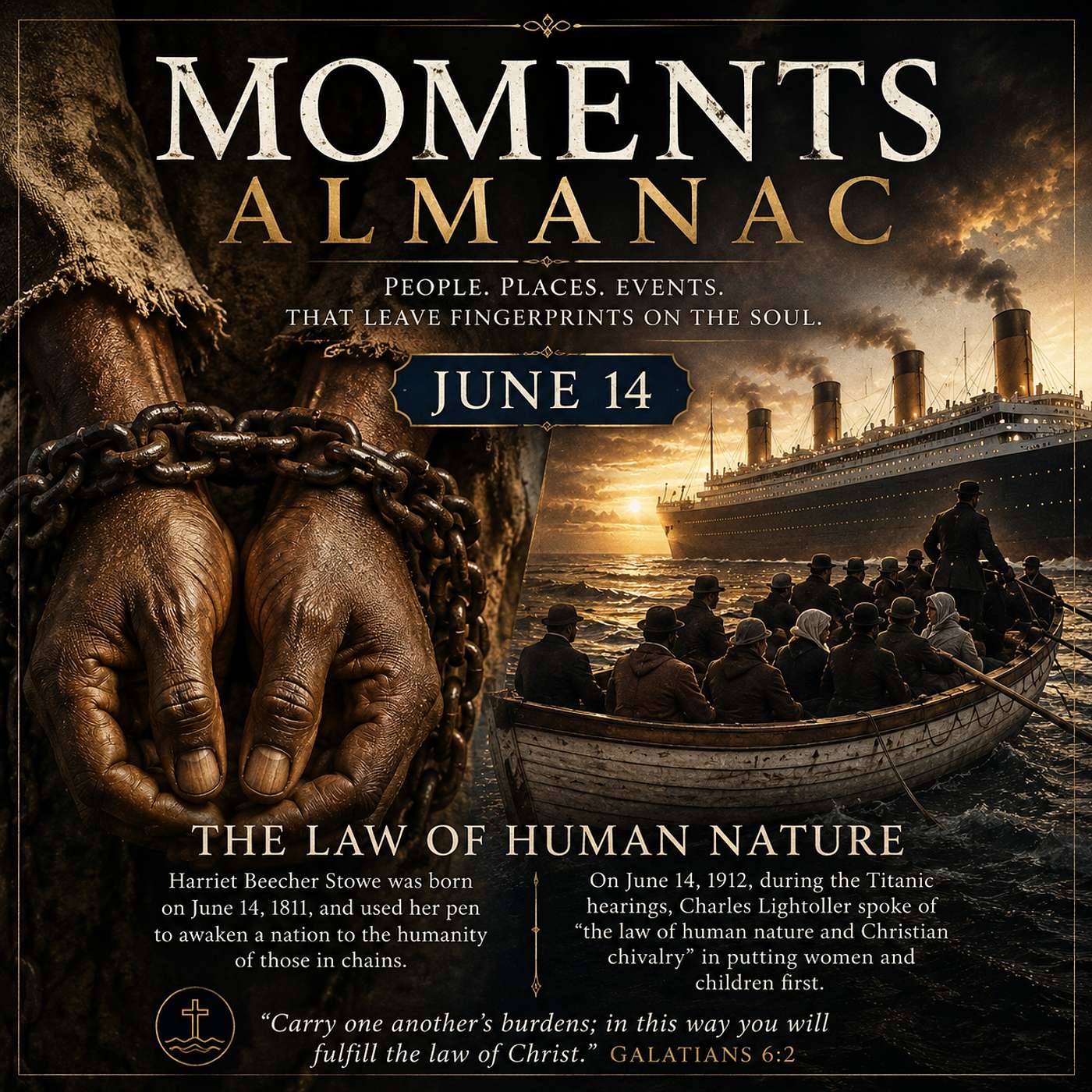 June 14, 2026 | Moments Almanac | Humanity episode artwork