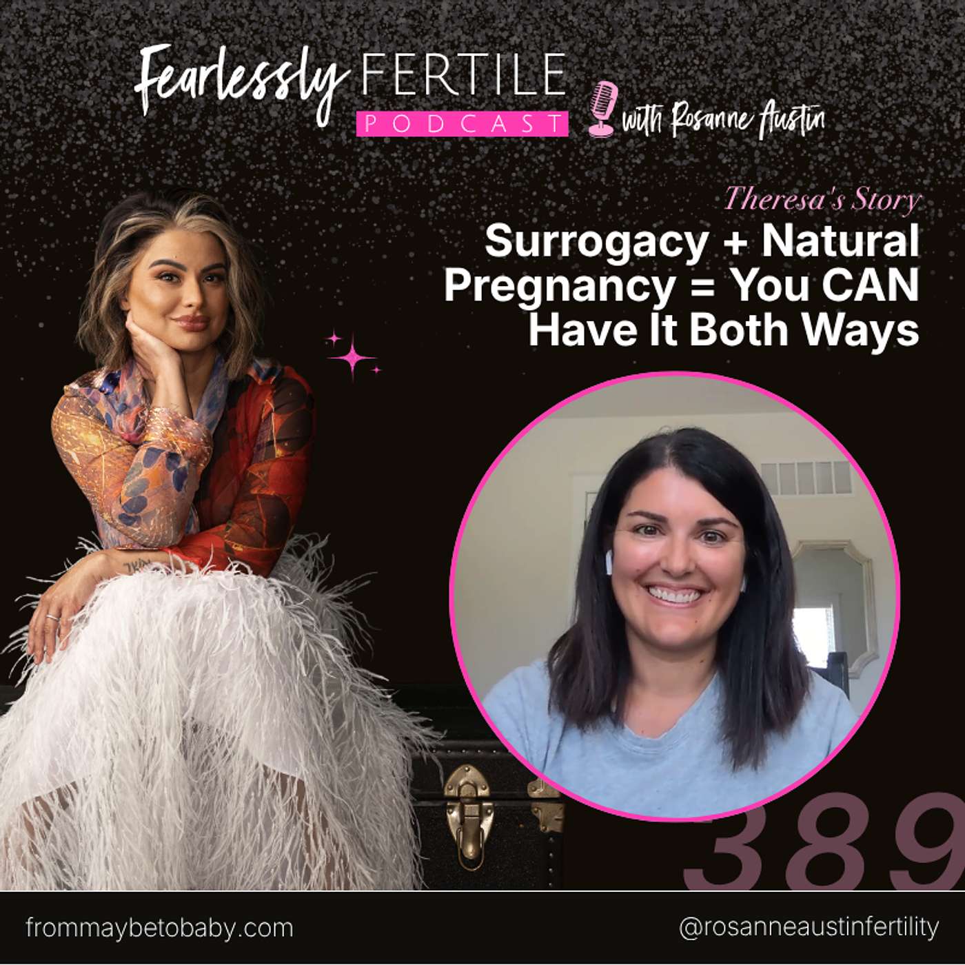 Surrogacy + Natural Pregnancy = You CAN Have It Both Ways: Theresa's Story episode artwork