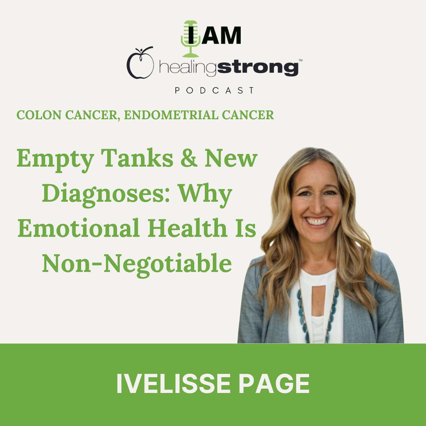 128: Empty Tanks and New Diagnoses: Why Emotional Health Is Non-Negotiable | Ivelisse Page 128: Empty Tanks and New Diagnoses: Why Emotional Health Is Non-Negotiable | Ivelisse Page
