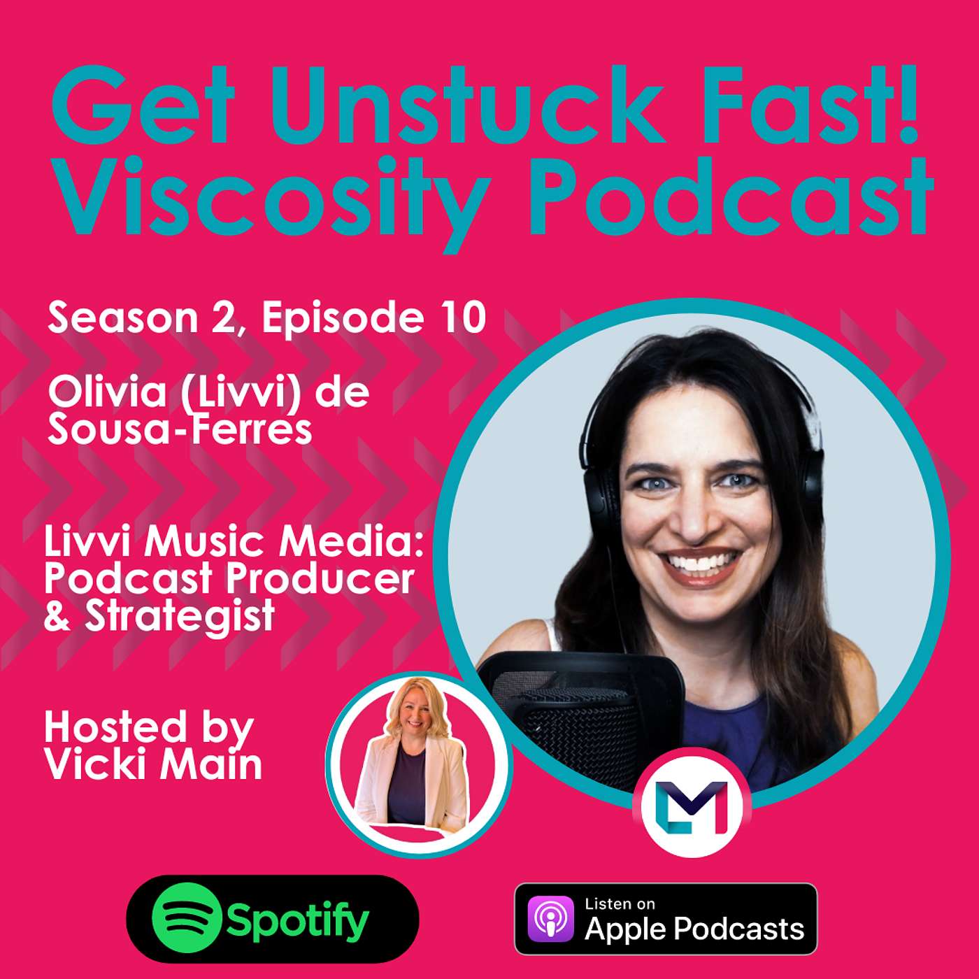 Get Unstuck Fast! Viscosity Podcast Hosted by Vicki Main