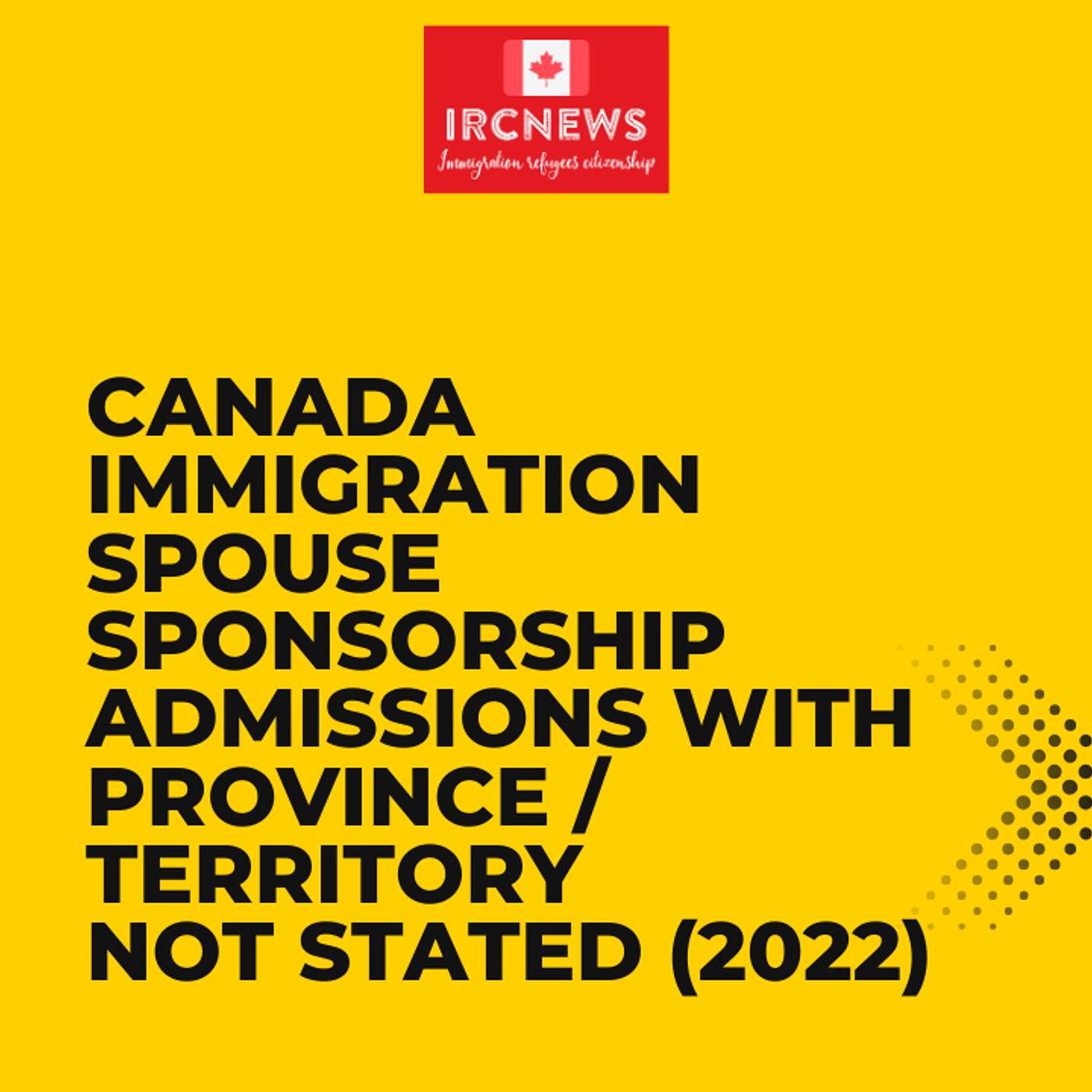 Canada Immigration Spouse Sponsorship Admissions with Province/Territory Not Stated (2022) episode artwork